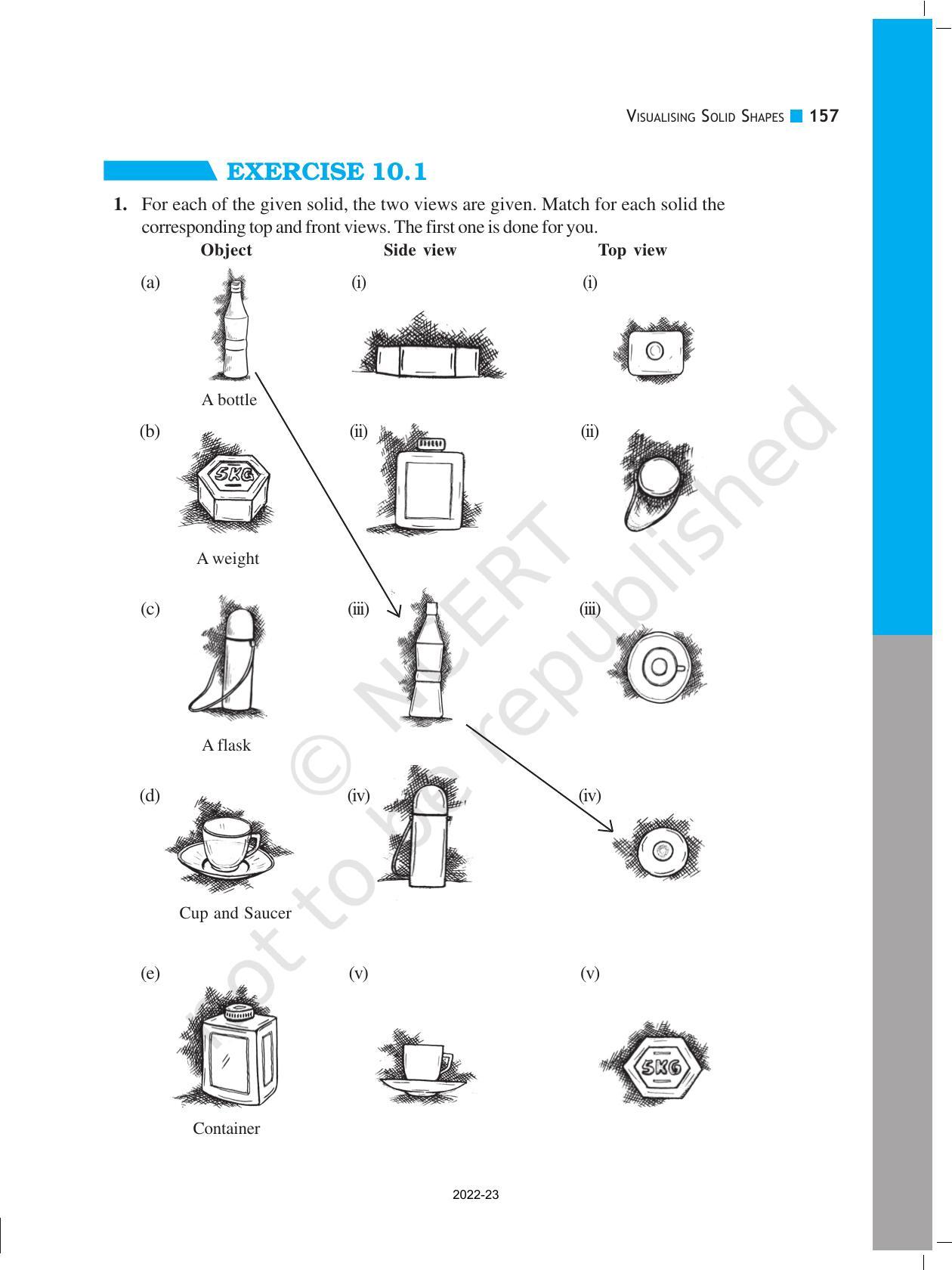 NCERT Book for Class 8 Maths Chapter 10 Visualizing Solid Shapes - Page 5