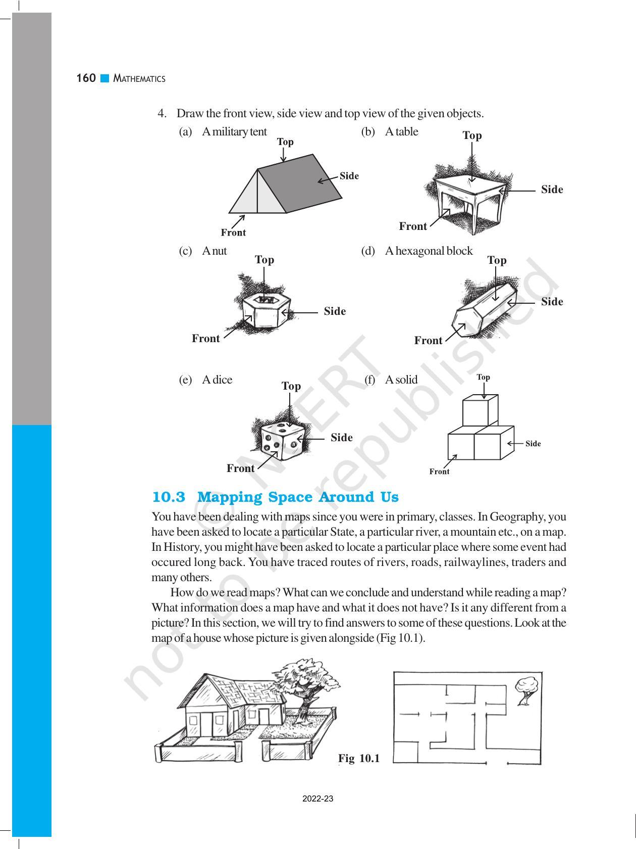 NCERT Book for Class 8 Maths Chapter 10 Visualizing Solid Shapes - Page 8