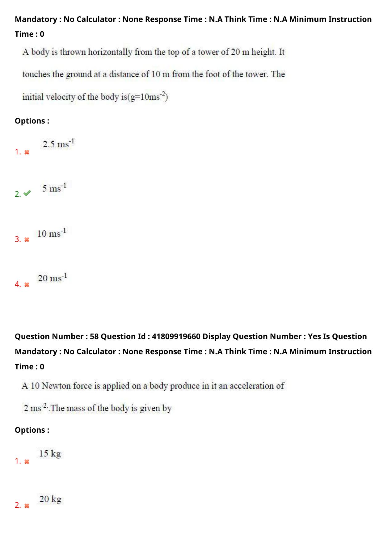AP ECET 2023 Mining Engineering Question Paper - Page 36