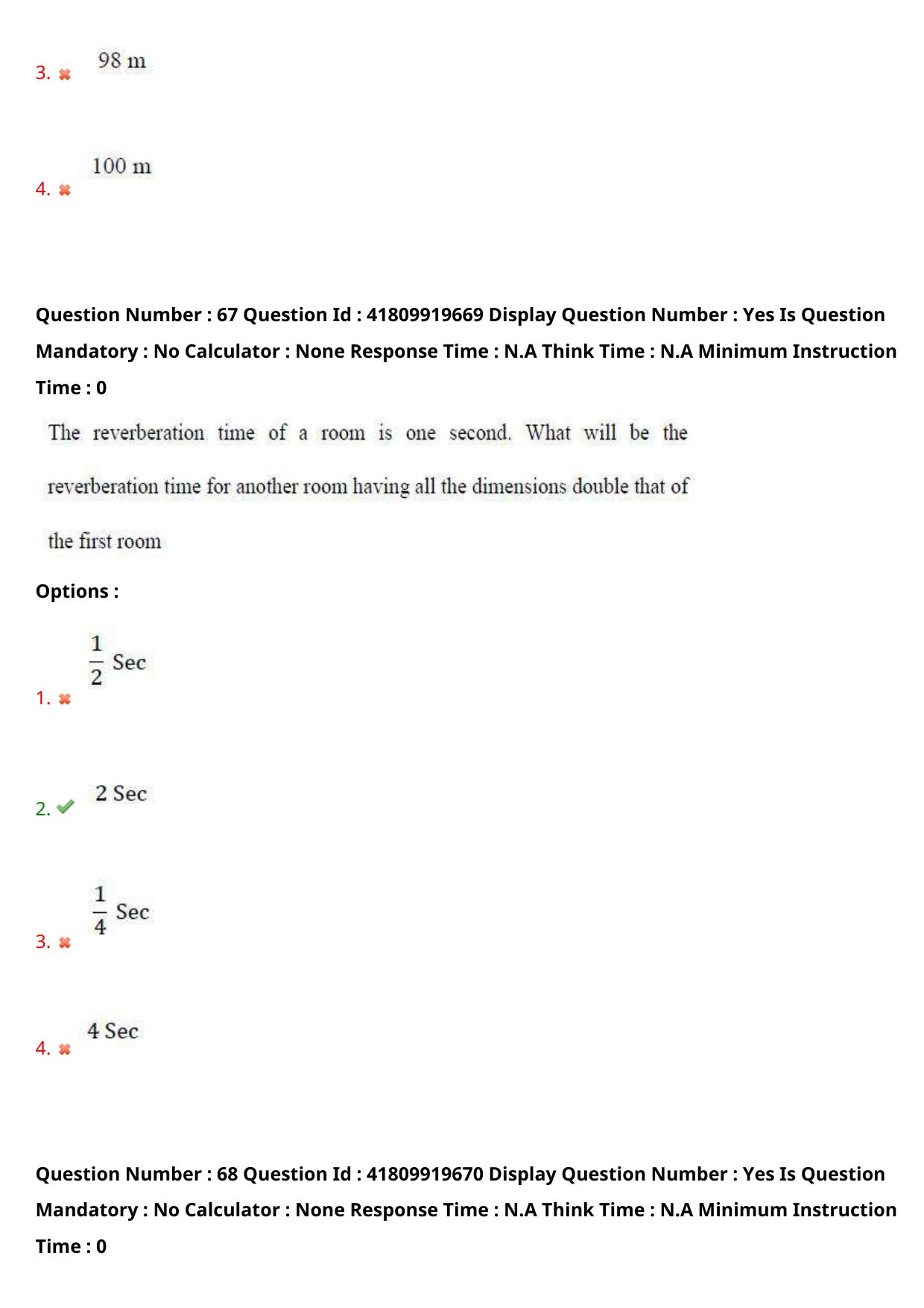 AP ECET 2023 Mining Engineering Question Paper - Page 42