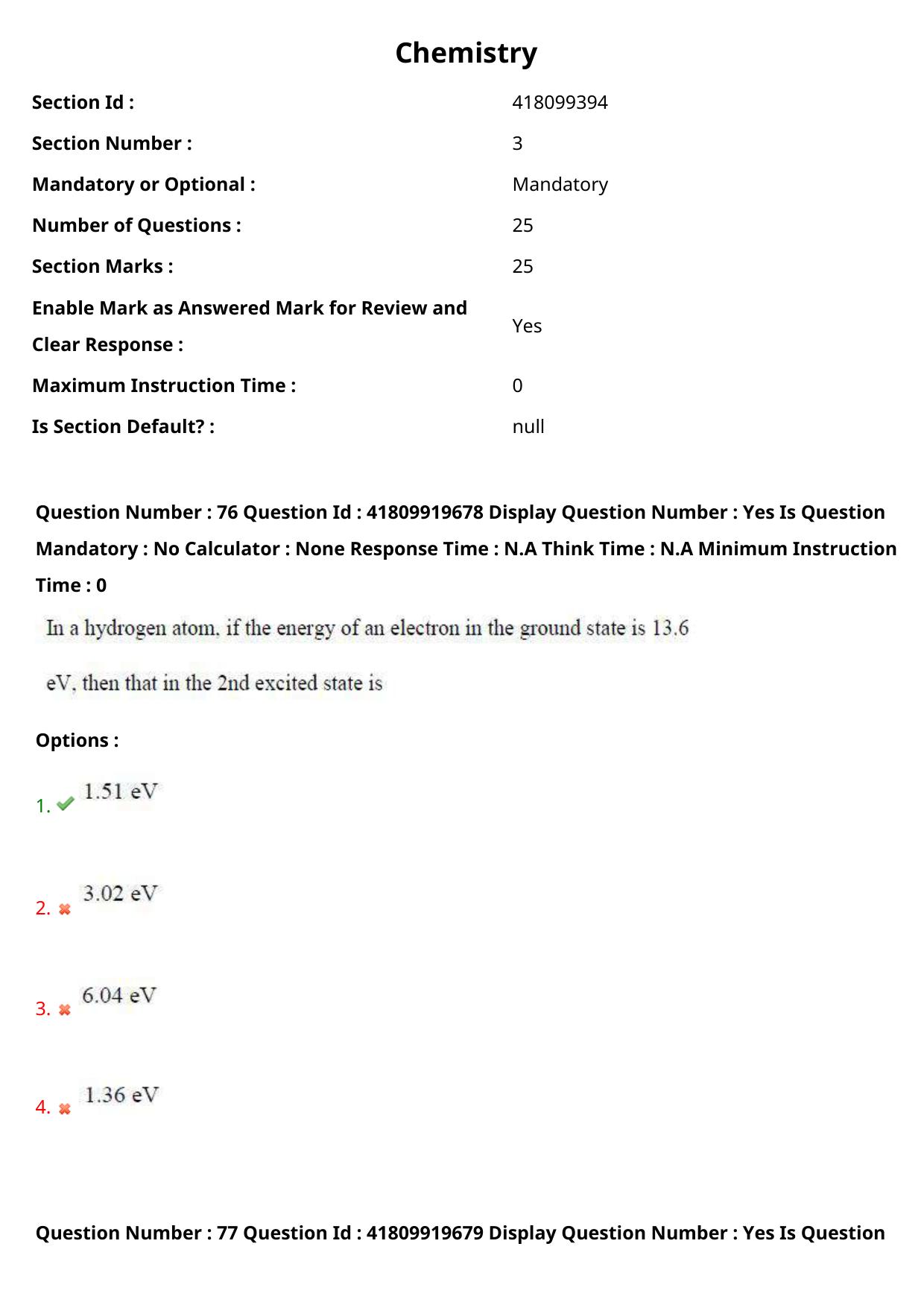 AP ECET 2023 Mining Engineering Question Paper - Page 48
