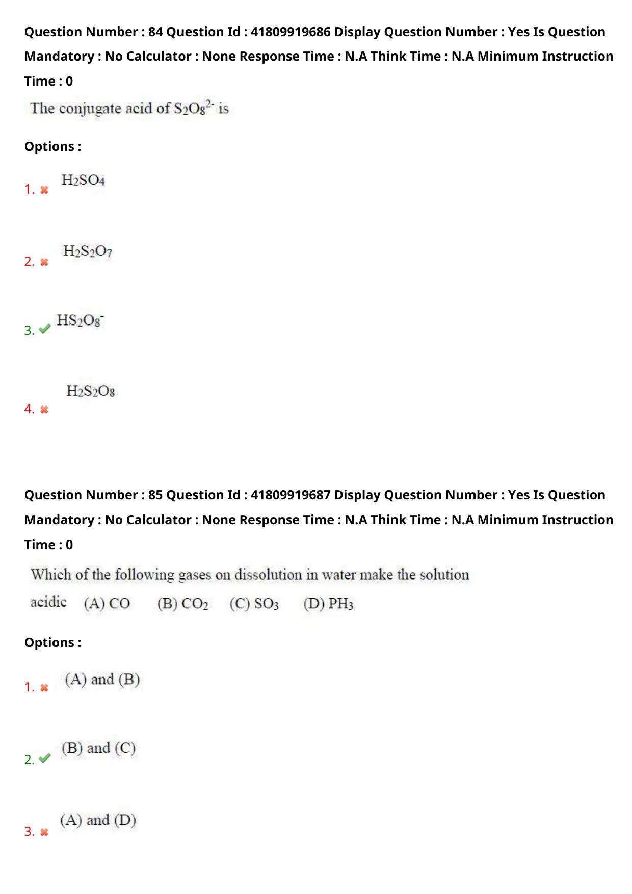 AP ECET 2023 Mining Engineering Question Paper - Page 53