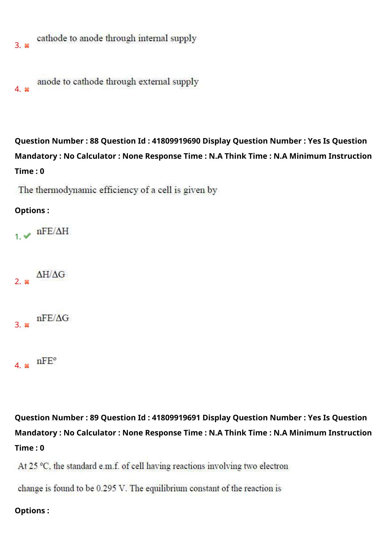 AP ECET 2023 Mining Engineering Question Paper - Page 55