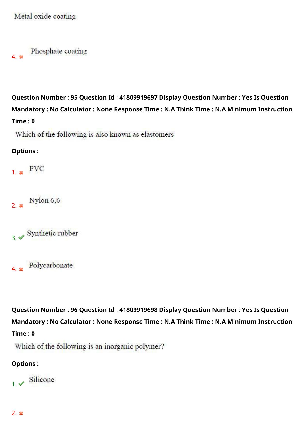AP ECET 2023 Mining Engineering Question Paper - Page 59