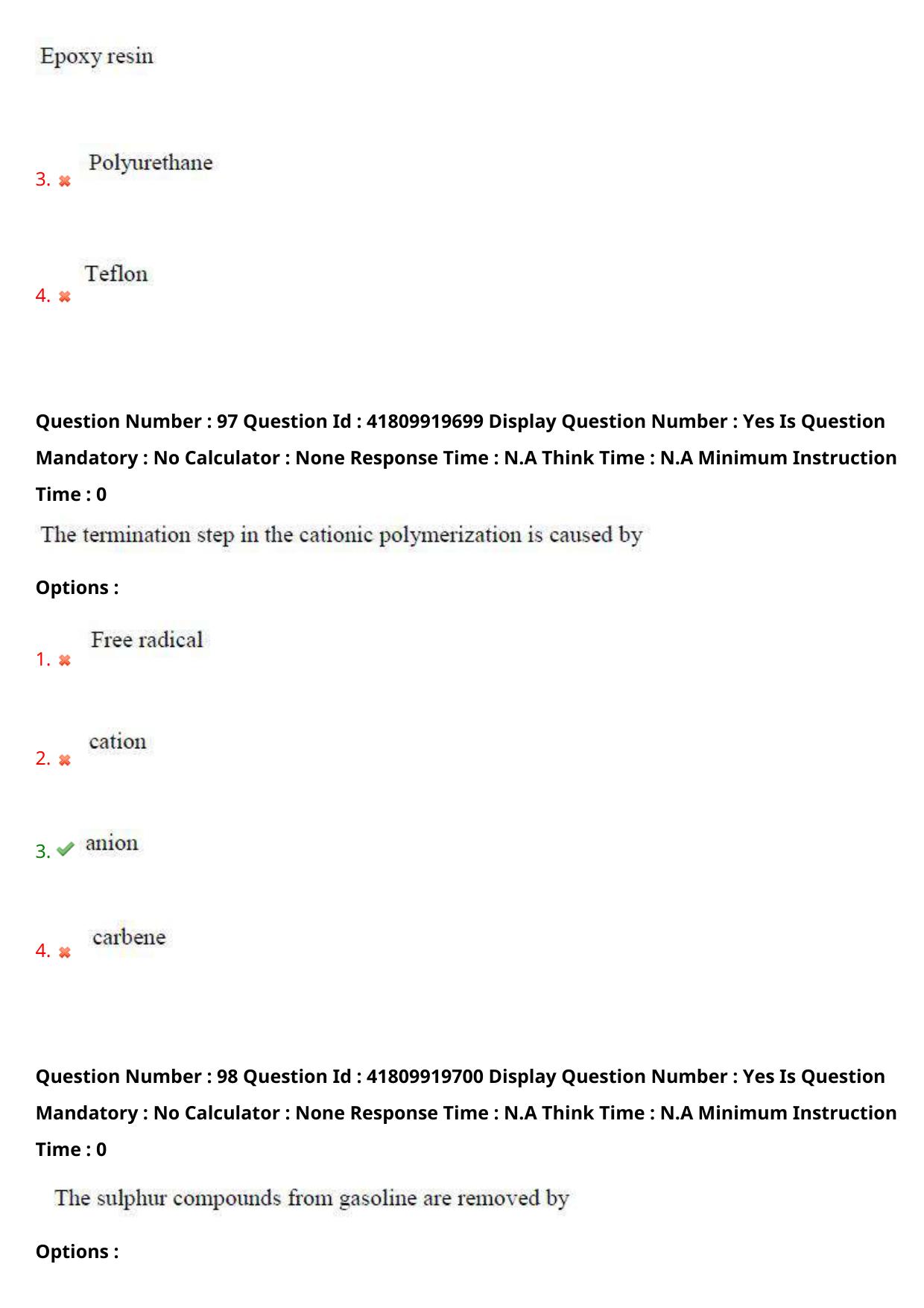 AP ECET 2023 Mining Engineering Question Paper - Page 60