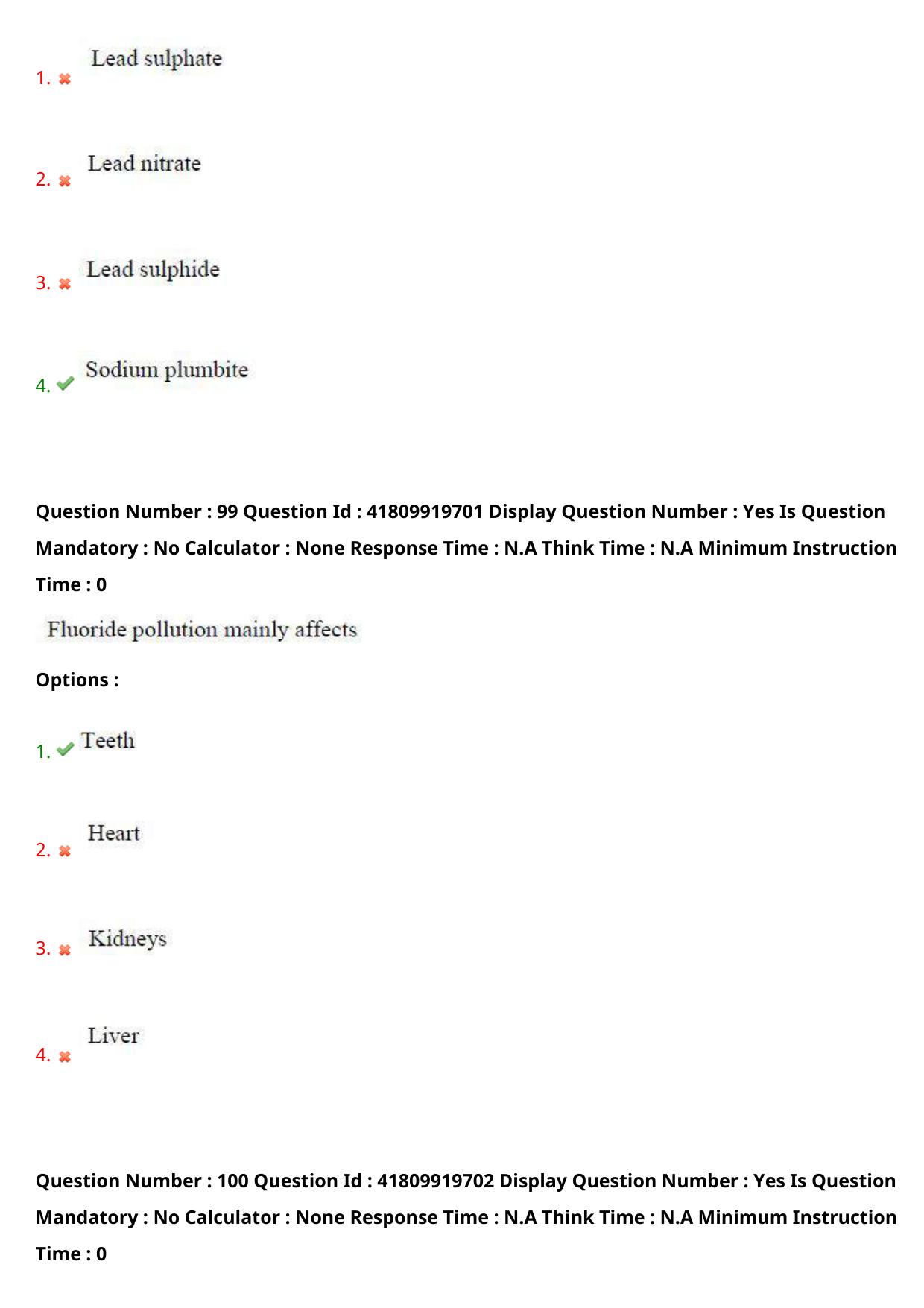 AP ECET 2023 Mining Engineering Question Paper - Page 61