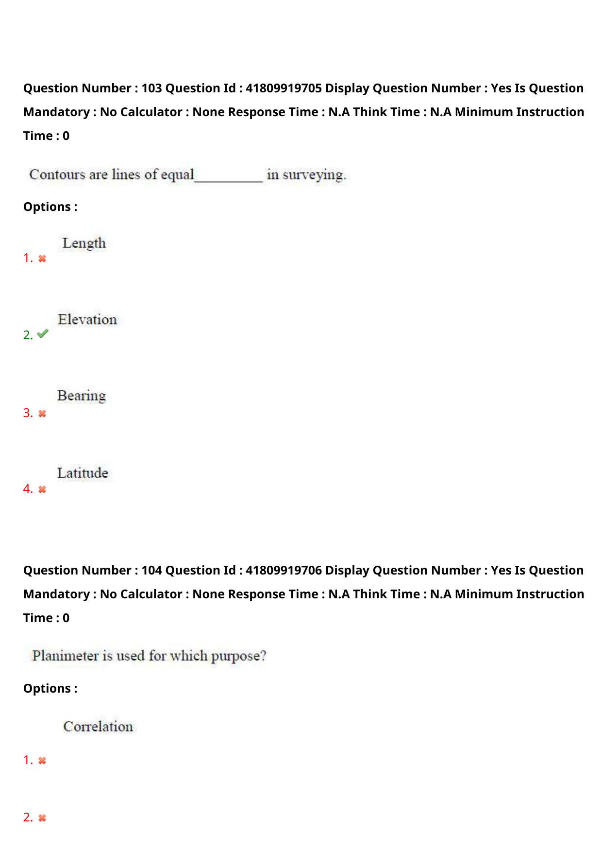 AP ECET 2023 Mining Engineering Question Paper - Page 64