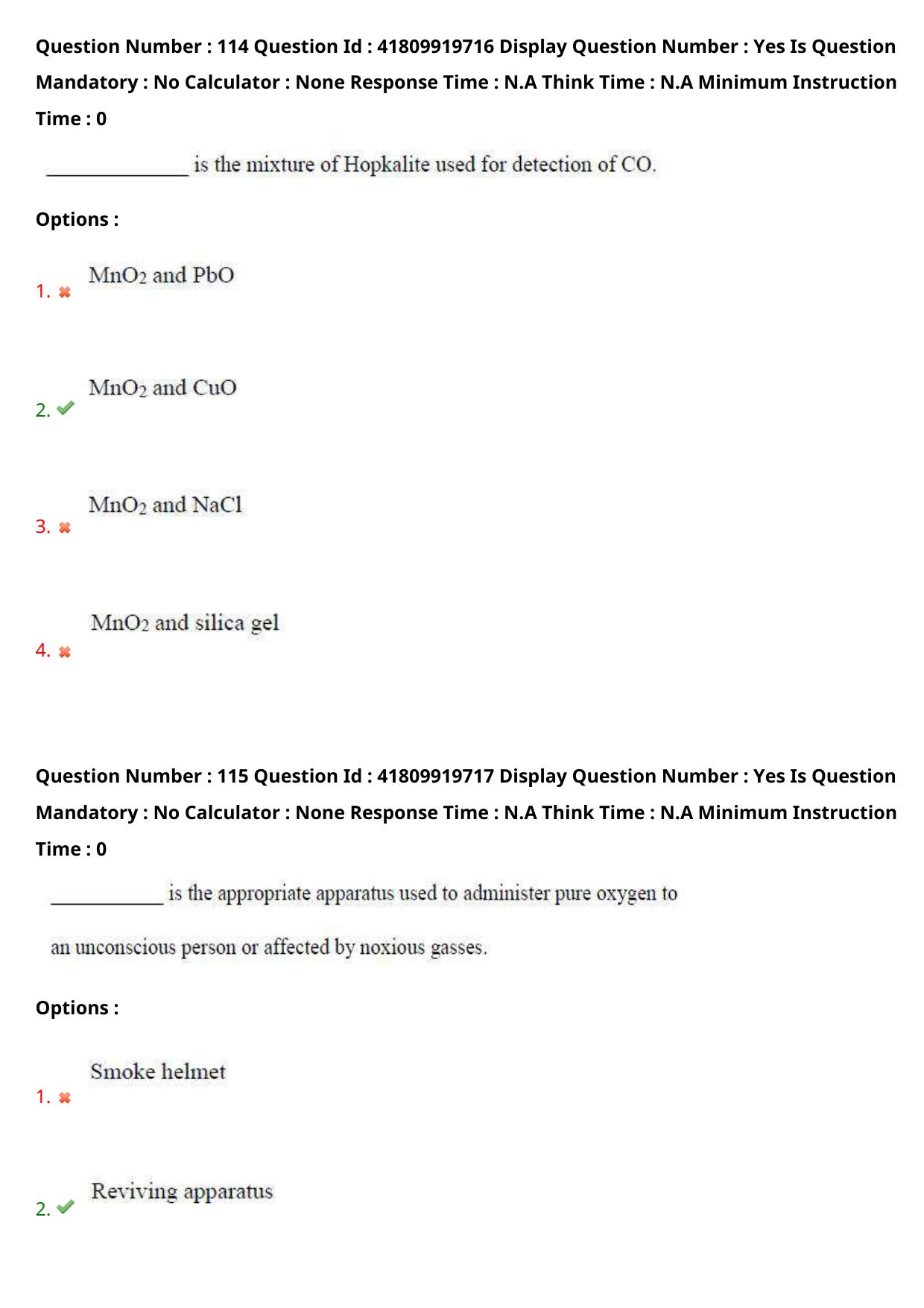 AP ECET 2023 Mining Engineering Question Paper - Page 71