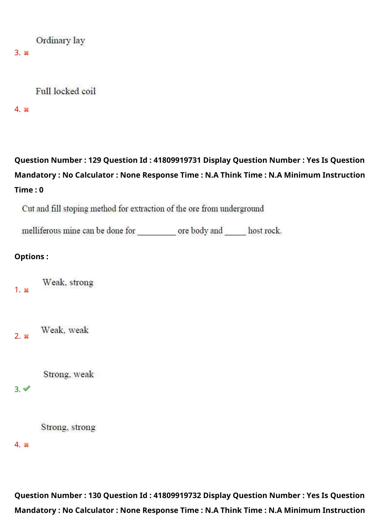 AP ECET 2023 Mining Engineering Question Paper - Page 80