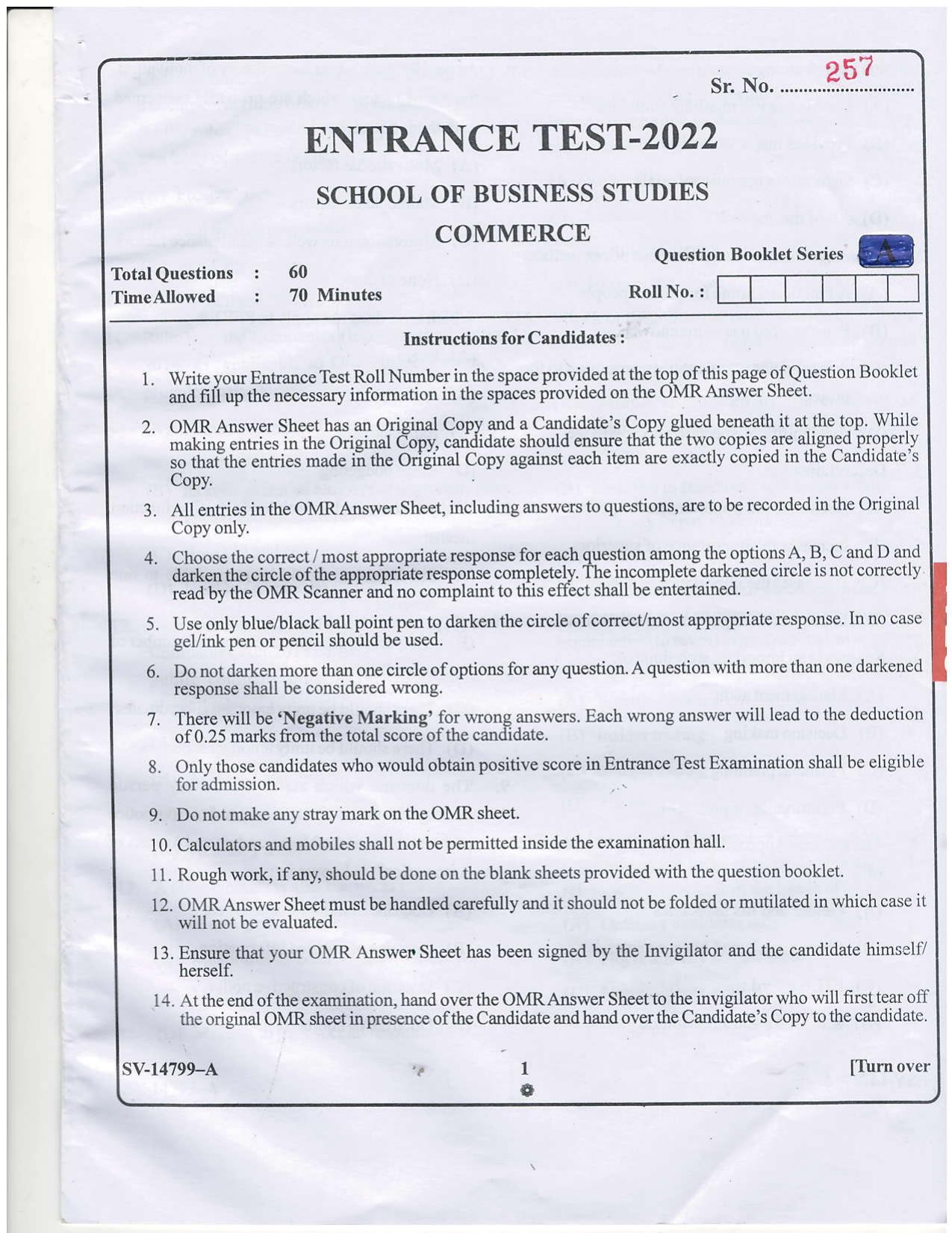 KUET 2023 M.Com Question Paper - Page 9