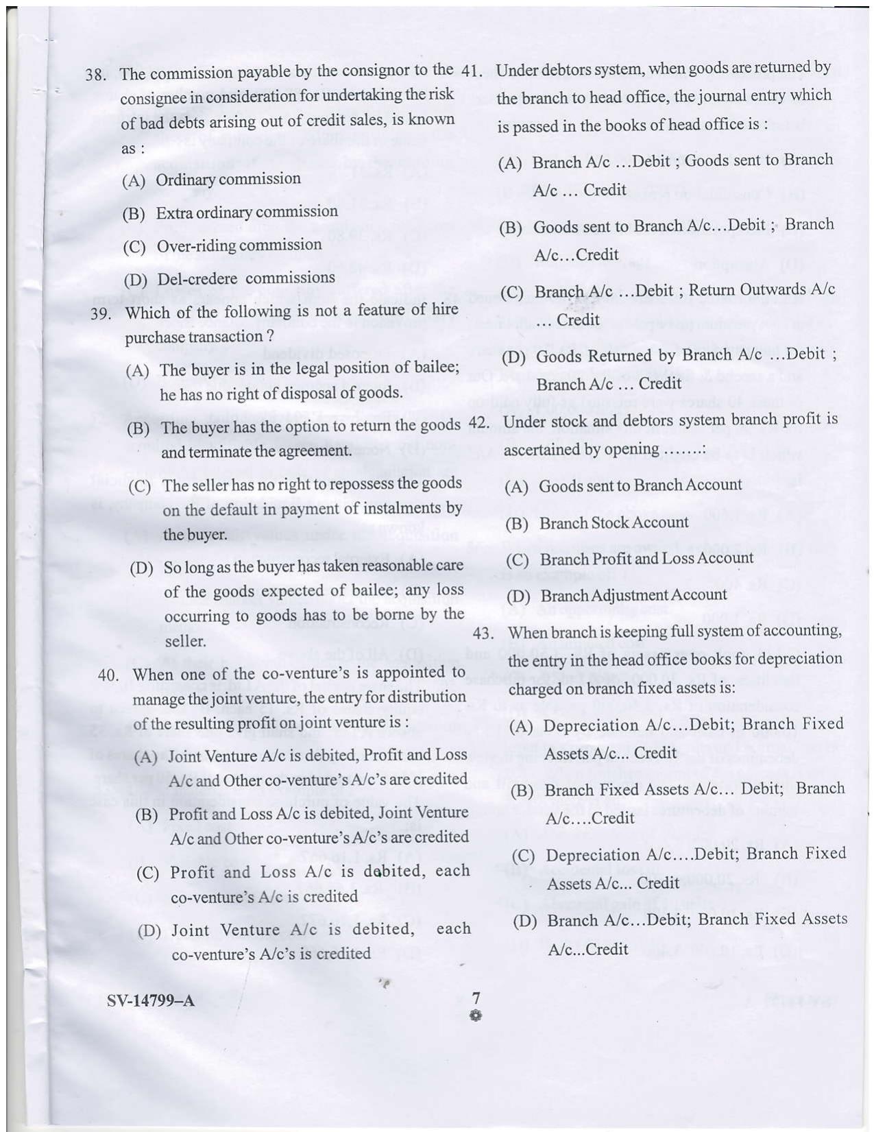 KUET 2023 M.Com Question Paper - Page 15