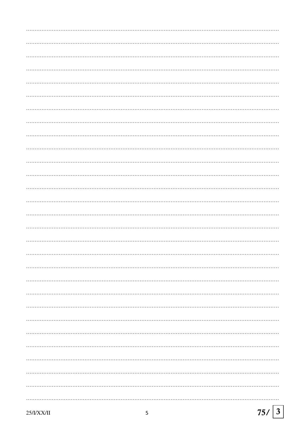 FTII JET Two Year Post Graduate Diploma in Screenwriting (Film, TV & Web Series) (Film Wing) 2020 Question Paper - Page 5