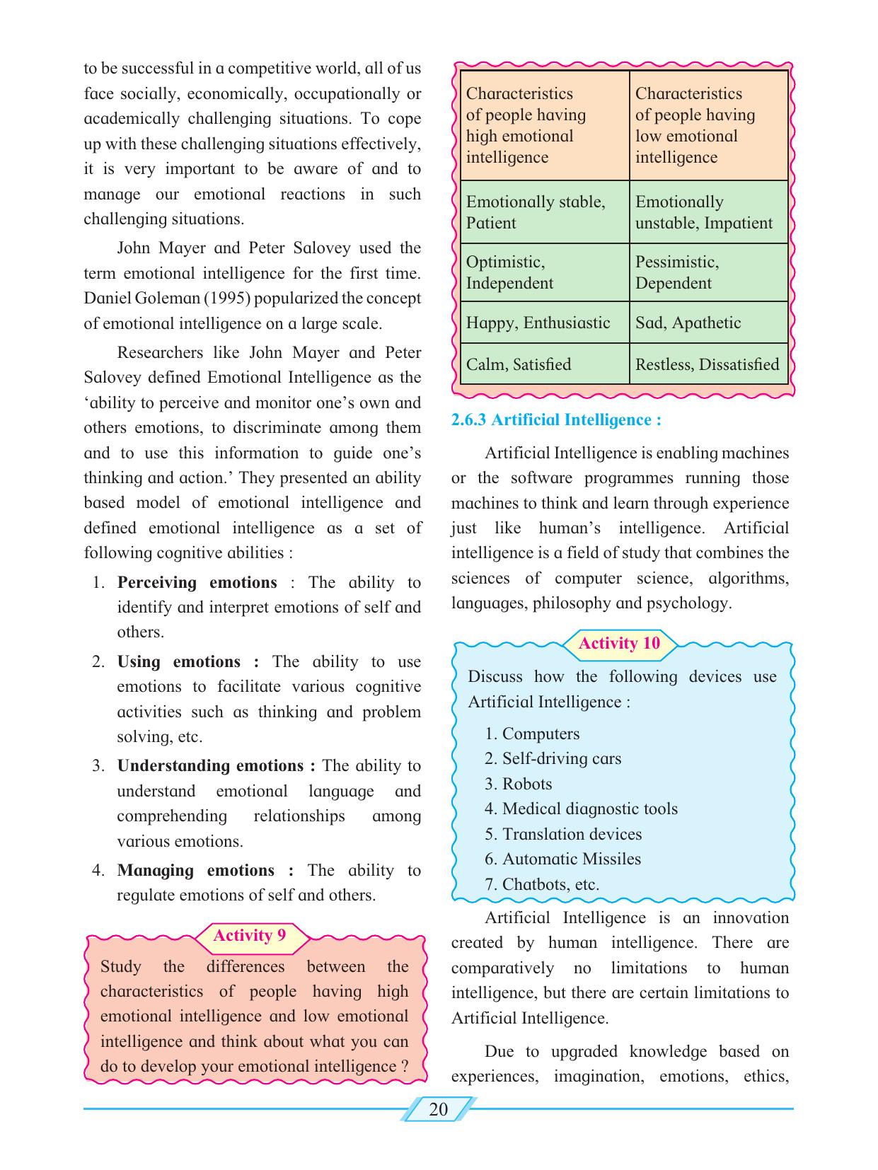Maharashtra Board Class 12 Psychology Textbook - Page 30
