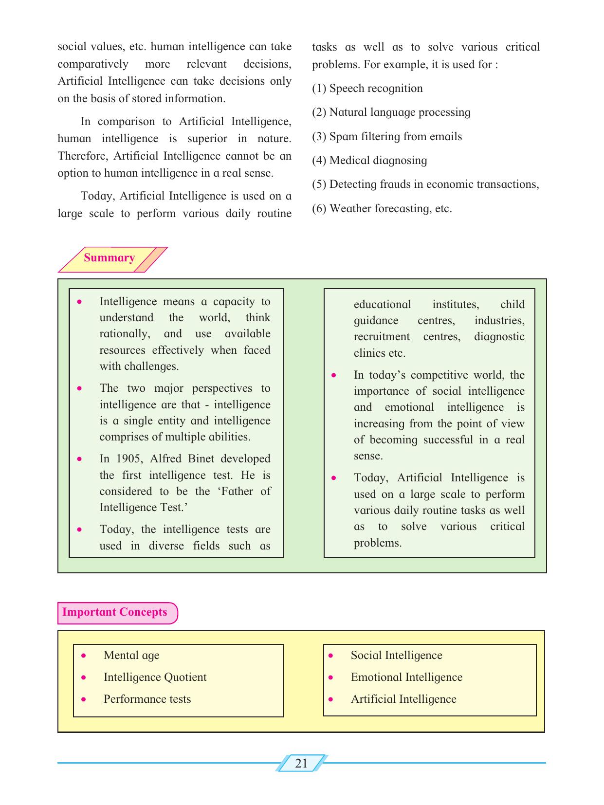 Maharashtra Board Class 12 Psychology Textbook - Page 31