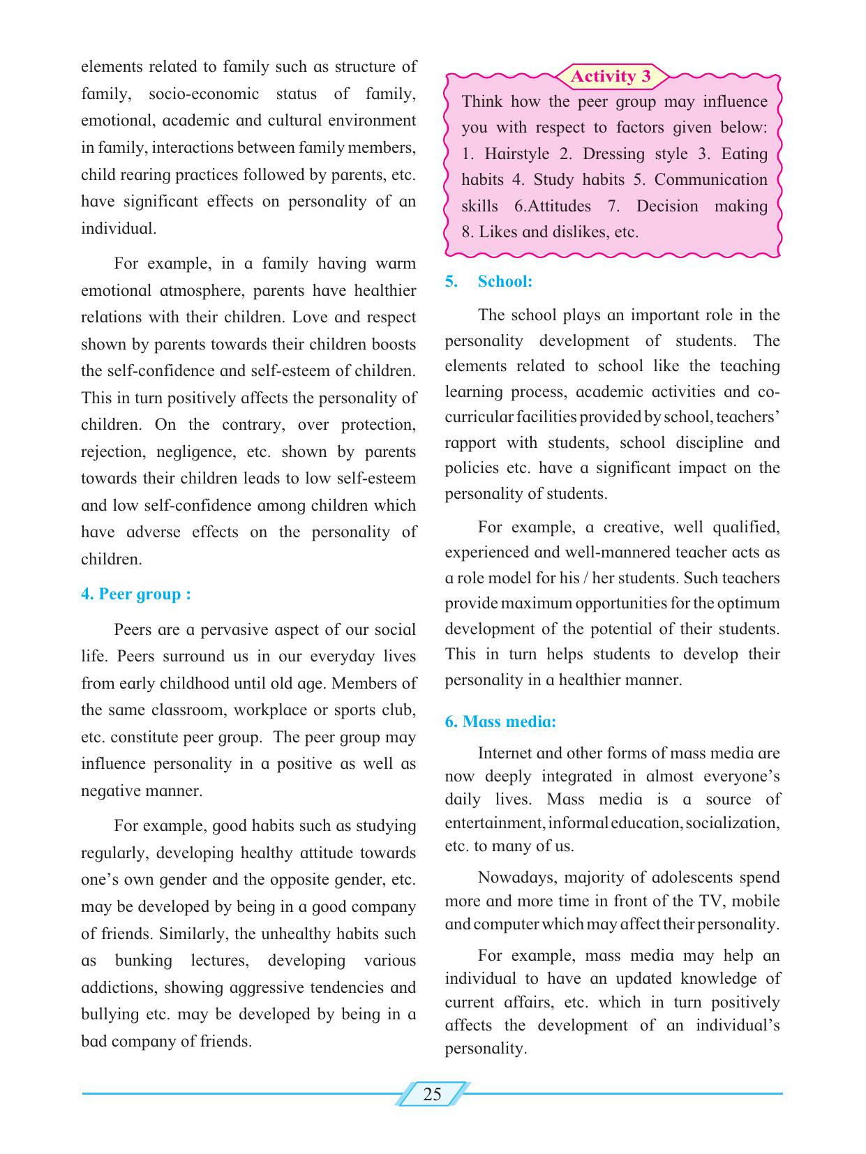 Maharashtra Board Class 12 Psychology Textbook - Page 35