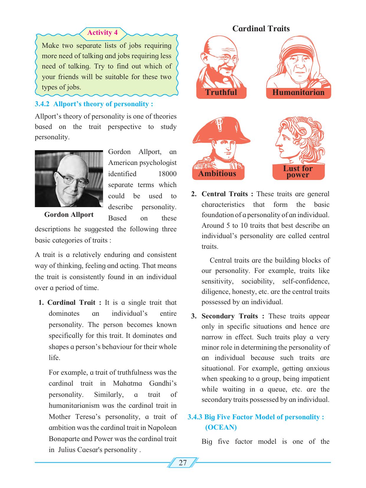 Maharashtra Board Class 12 Psychology Textbook - Page 37