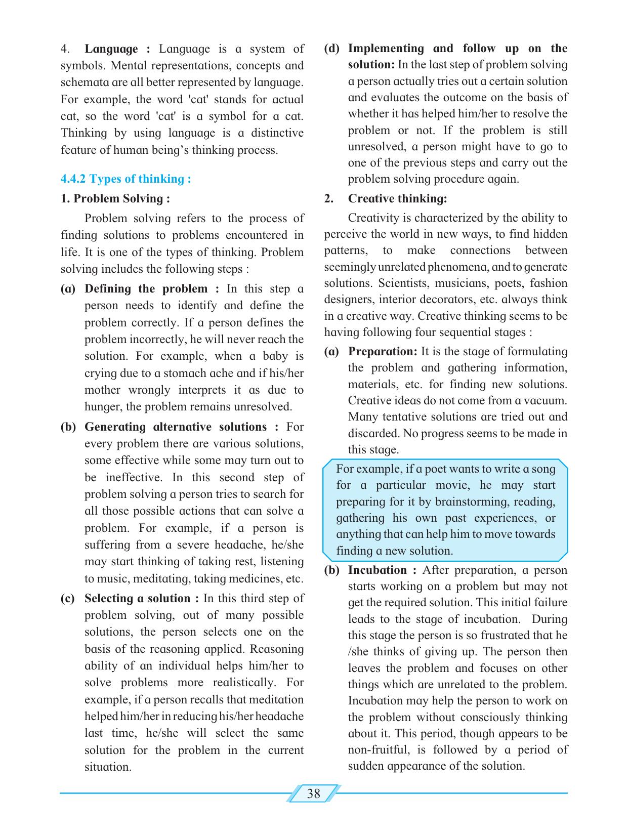 Maharashtra Board Class 12 Psychology Textbook - Page 48