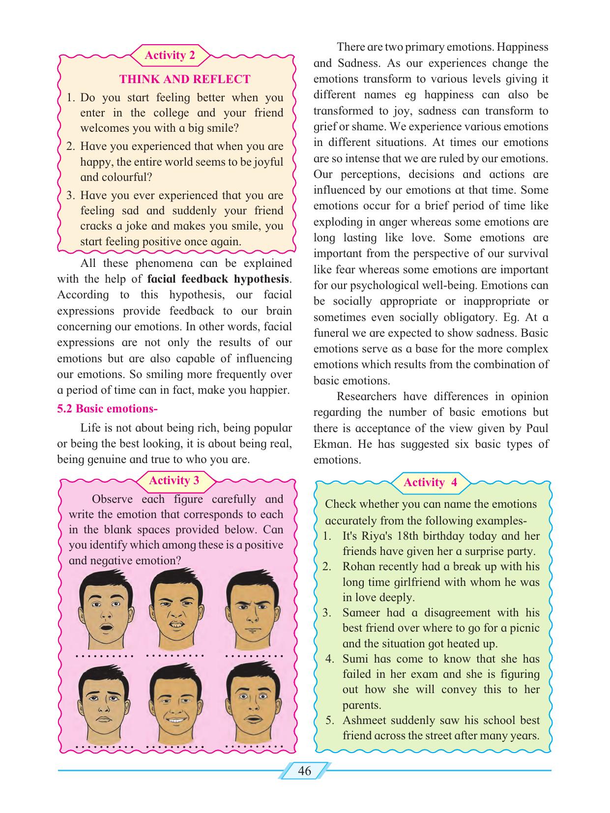 Maharashtra Board Class 12 Psychology Textbook - Page 56