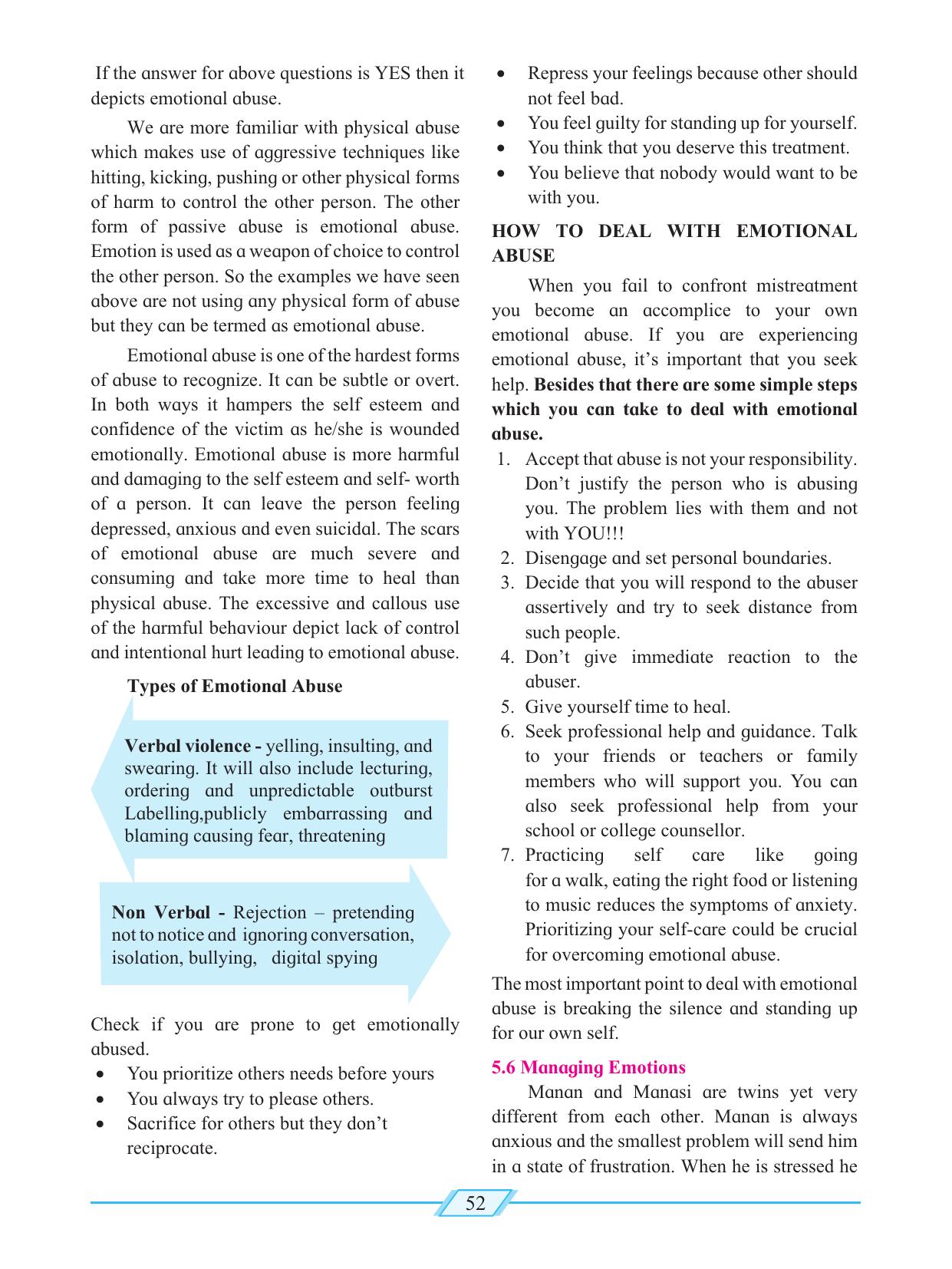 Maharashtra Board Class 12 Psychology Textbook - Page 62