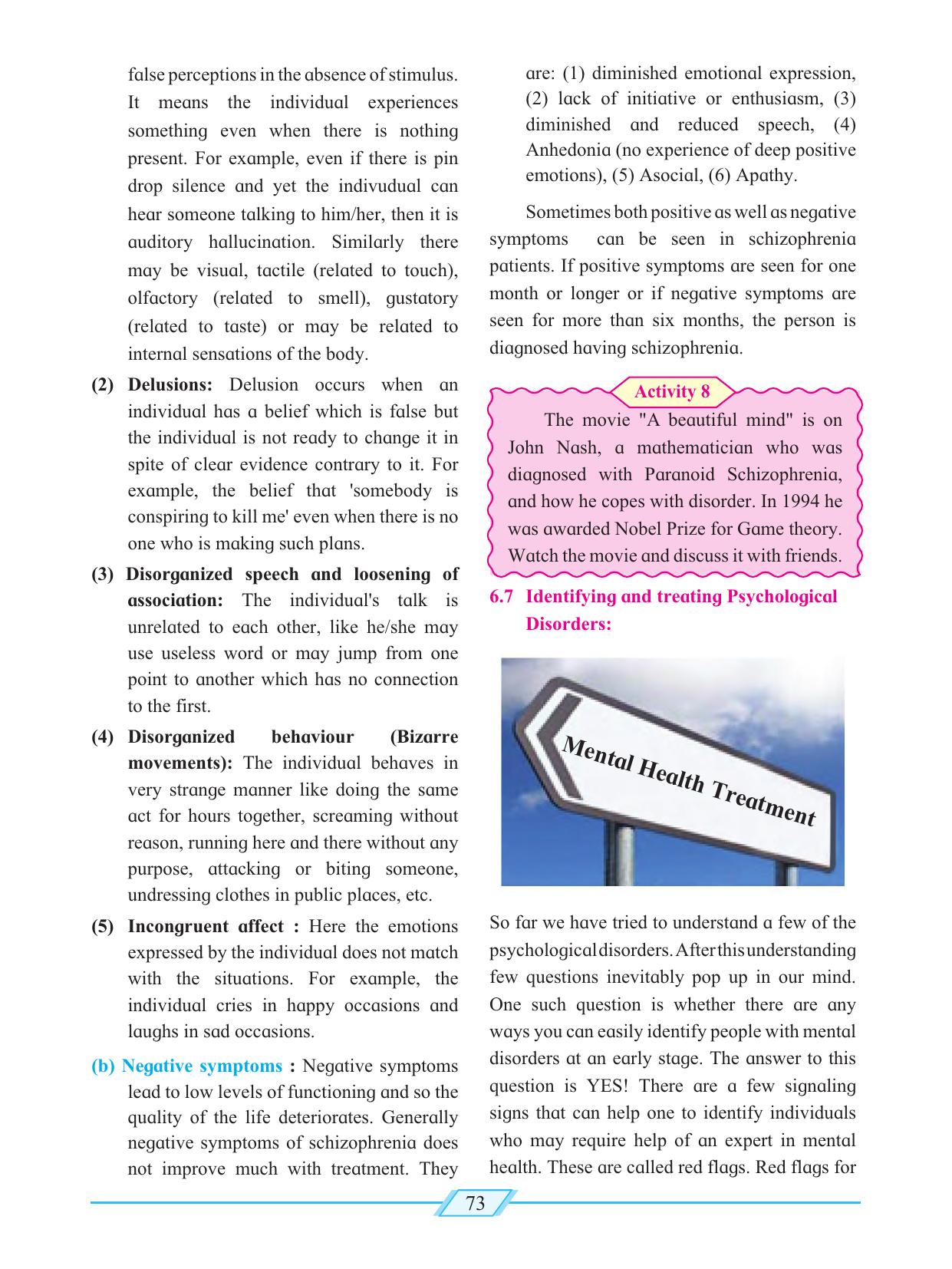 Maharashtra Board Class 12 Psychology Textbook - Page 83