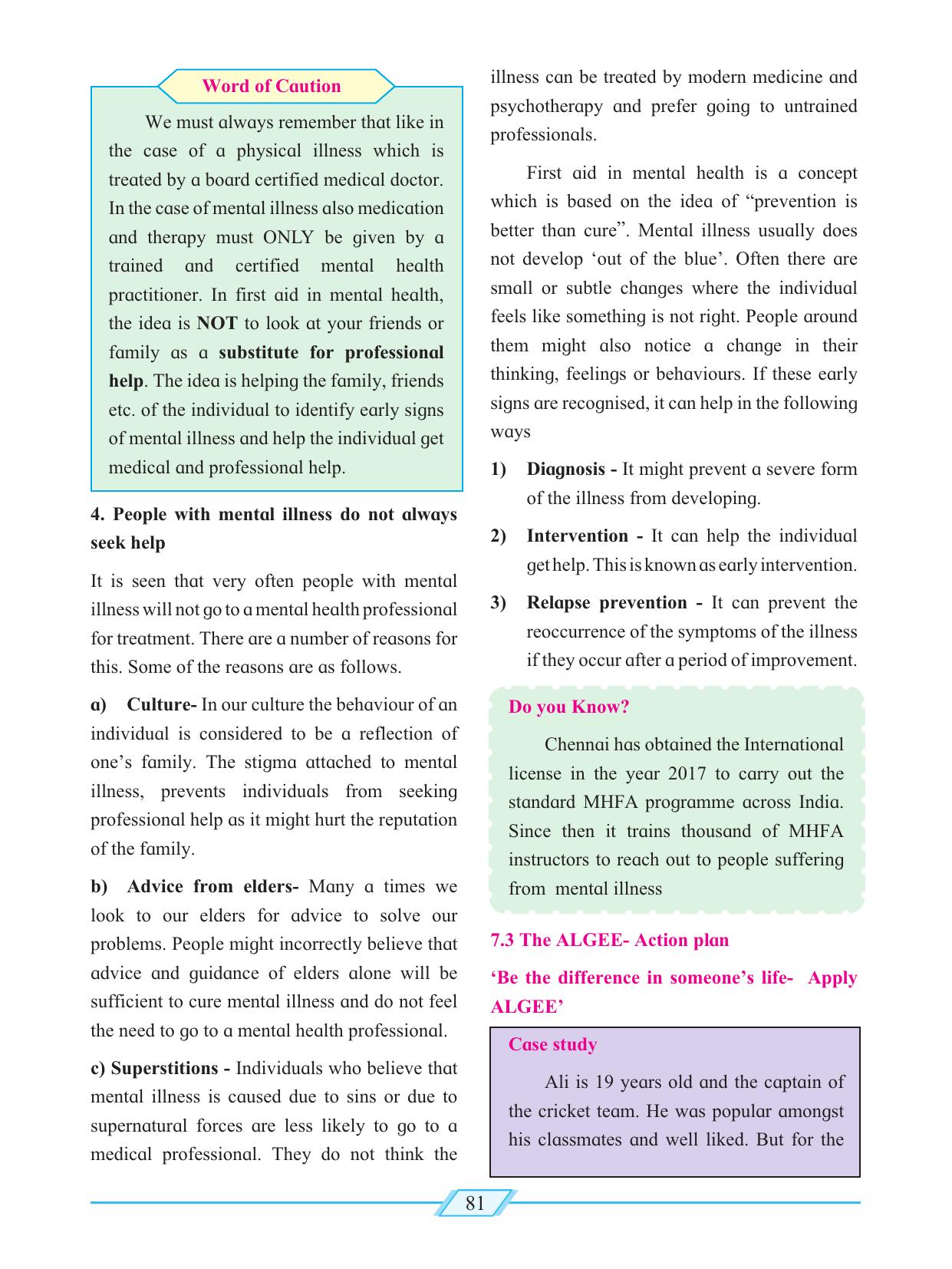 Maharashtra Board Class 12 Psychology Textbook - Page 91