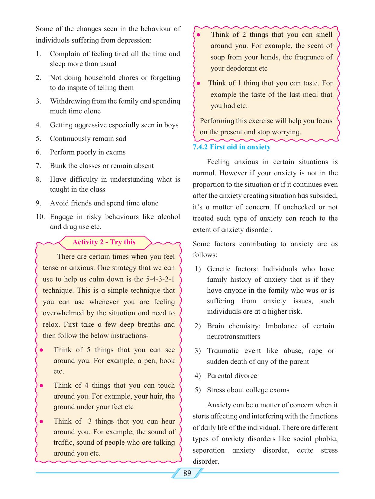 Maharashtra Board Class 12 Psychology Textbook - Page 99