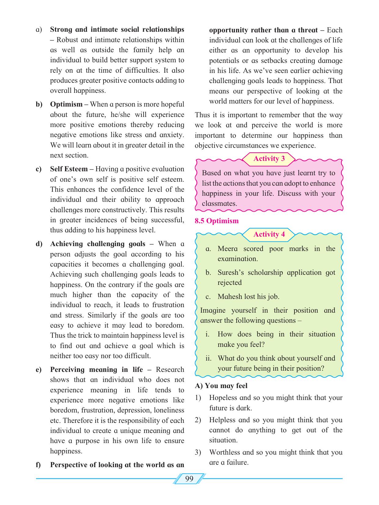 Maharashtra Board Class 12 Psychology Textbook - Page 109