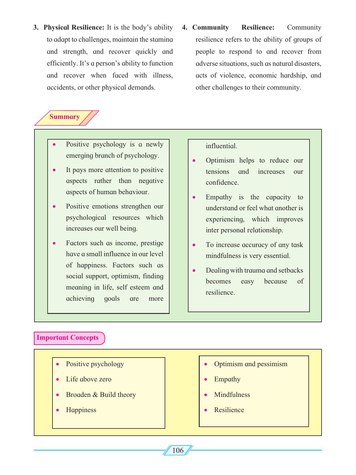 Maharashtra Board Class 12 Psychology Textbook - Page 116