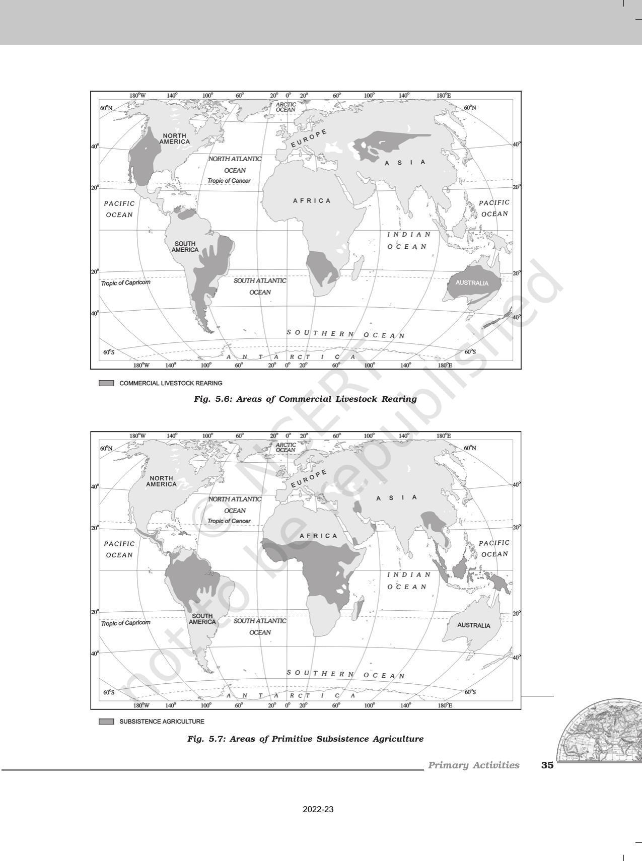 NCERT Book for Class 12 Geography (Part-1) Chapter 5 Primary Activities - Page 5