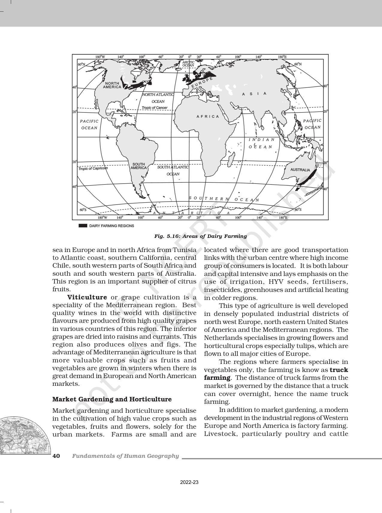 NCERT Book for Class 12 Geography (Part-1) Chapter 5 Primary Activities - Page 10