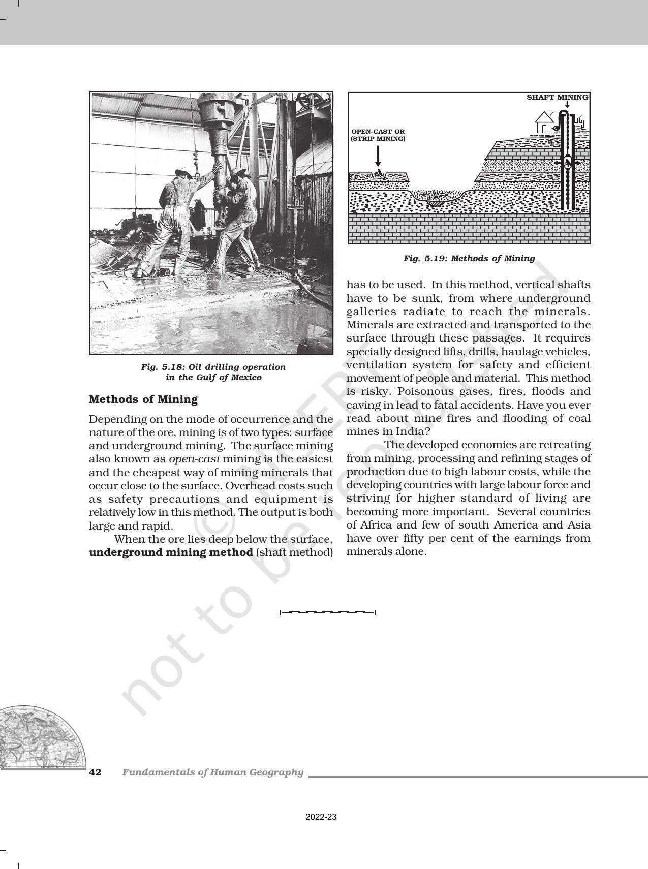 NCERT Book for Class 12 Geography (Part-1) Chapter 5 Primary Activities - Page 12