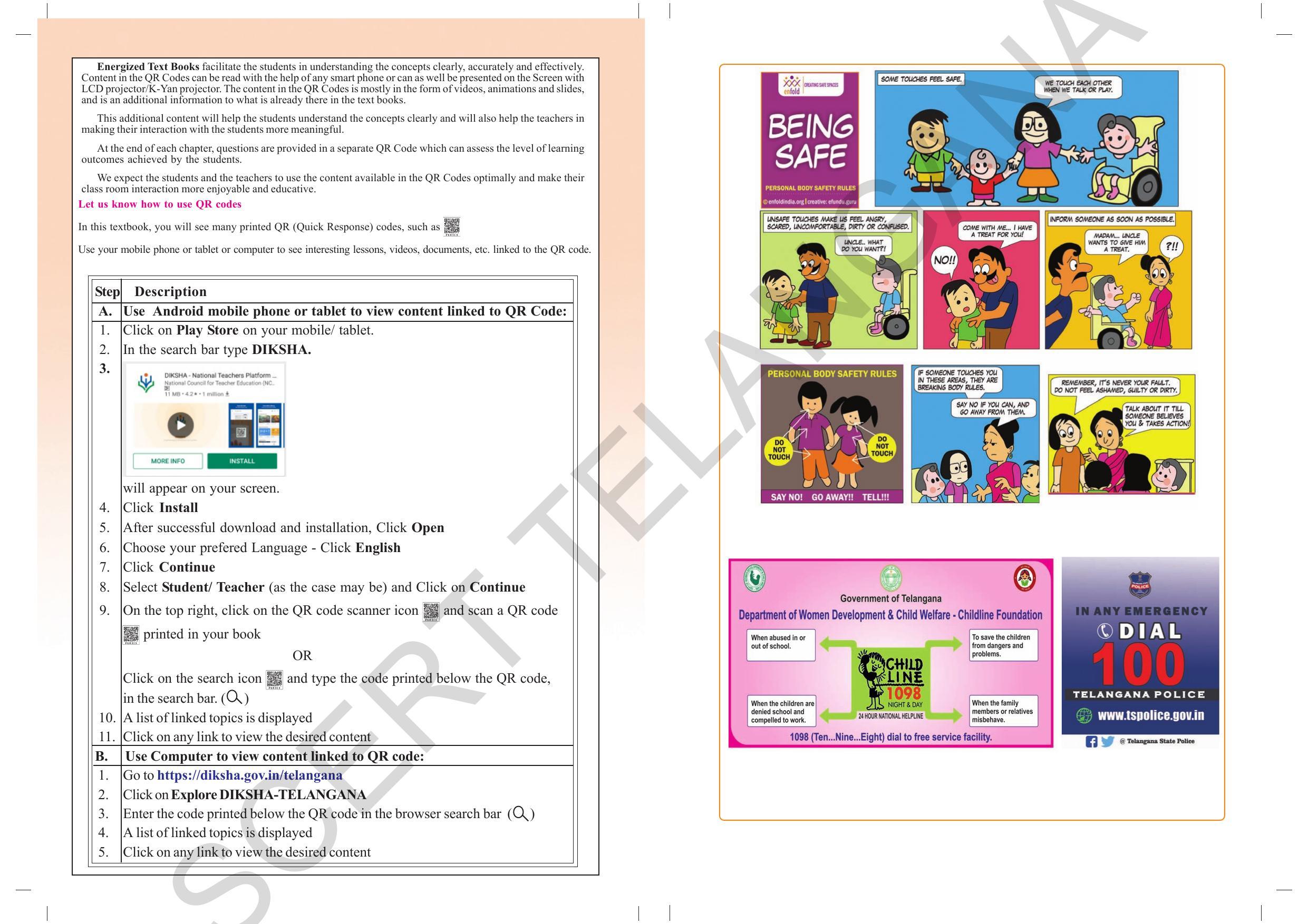 TS SCERT Class 8 English (English Medium) Text Book - Page 2