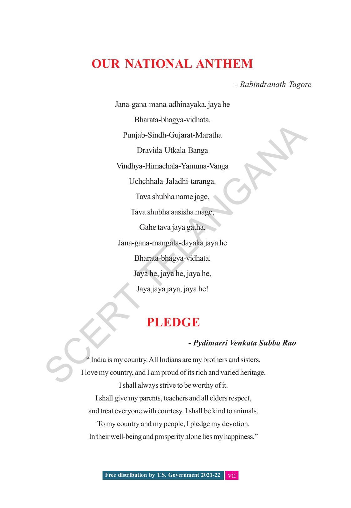 TS SCERT Class 8 English (English Medium) Text Book - Page 9