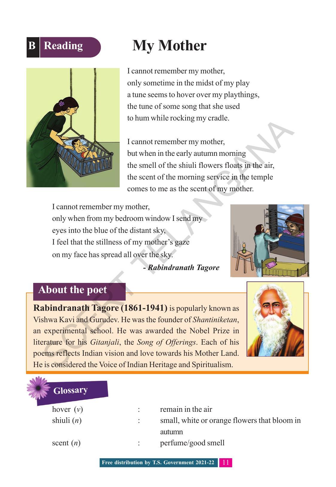 TS SCERT Class 8 English (English Medium) Text Book - Page 21