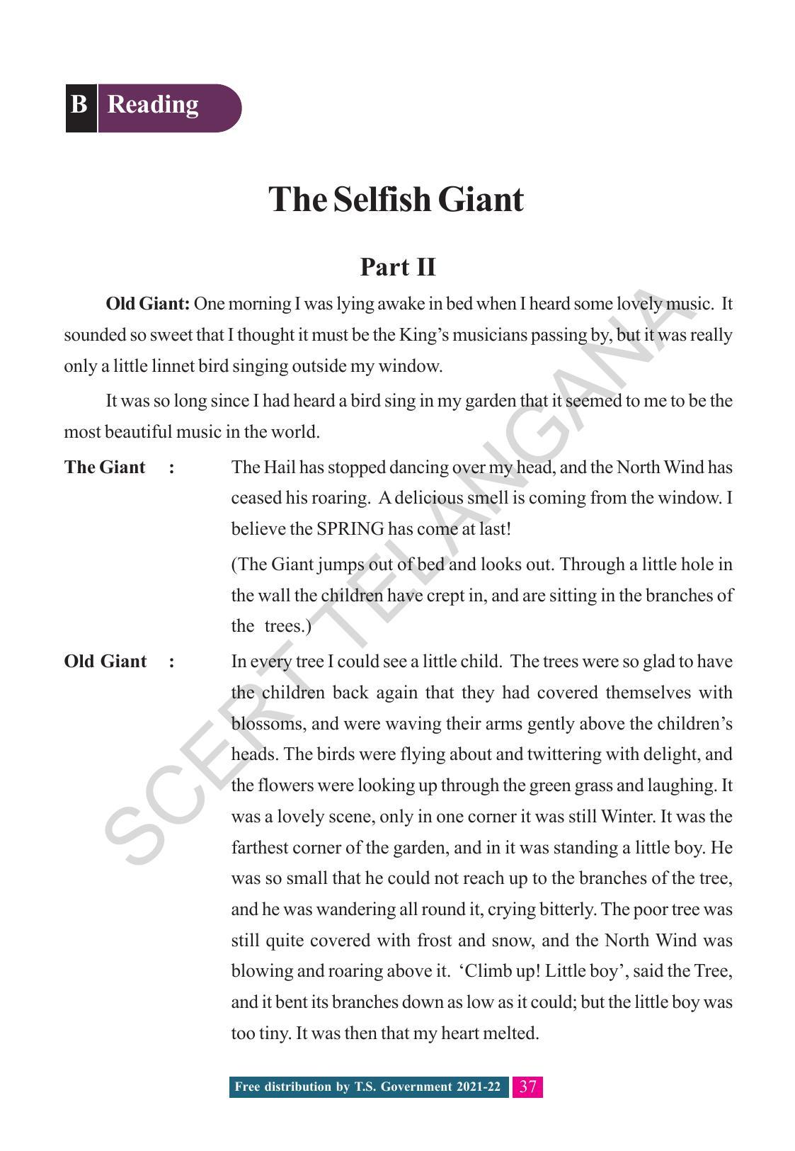 TS SCERT Class 8 English (English Medium) Text Book - Page 47