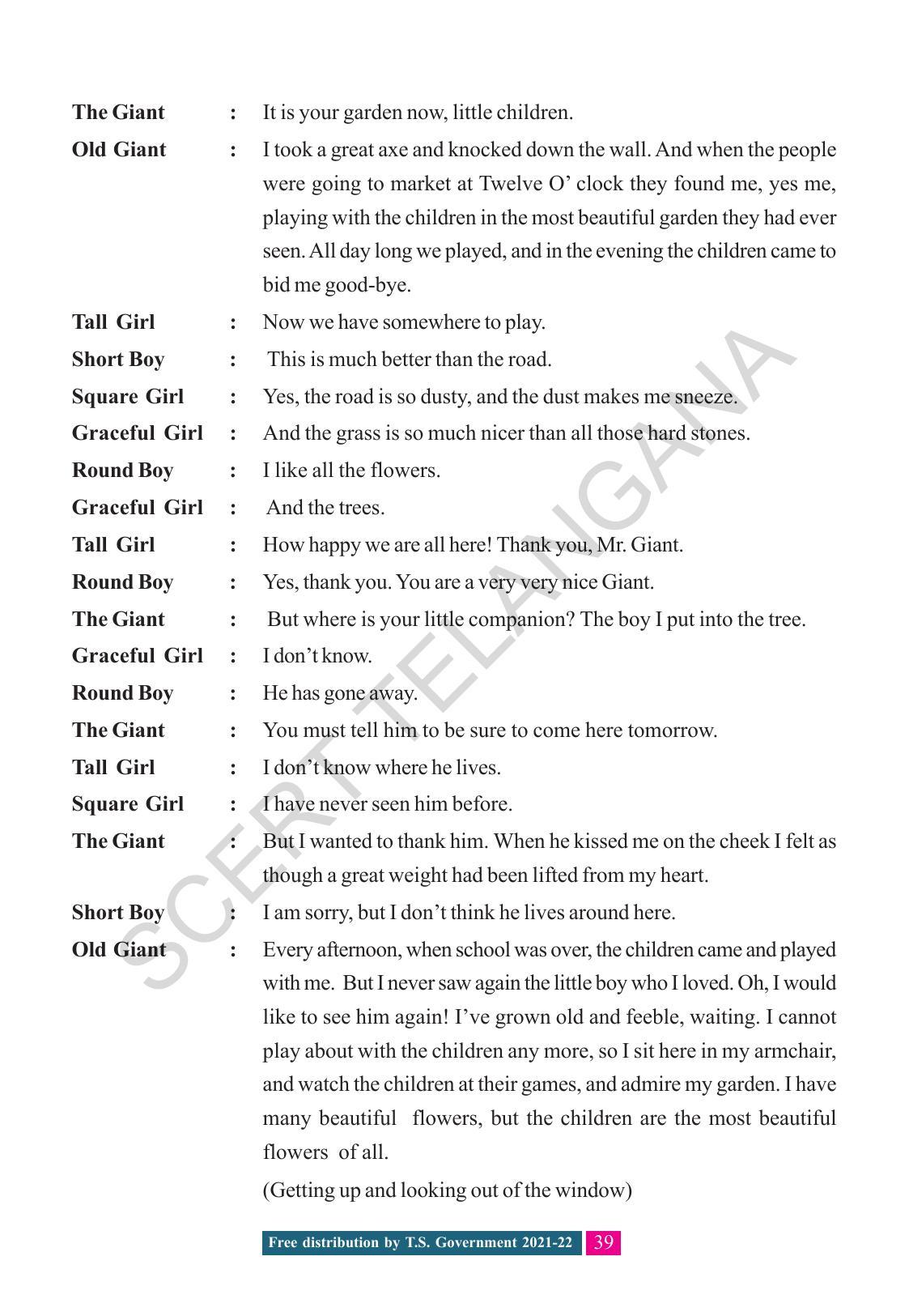 TS SCERT Class 8 English (English Medium) Text Book - Page 49