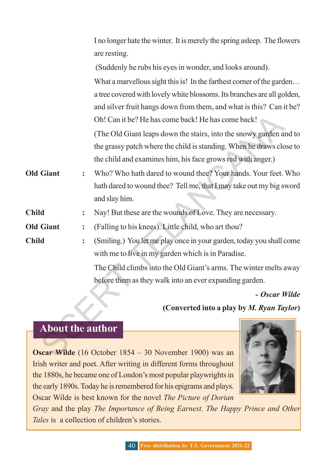 TS SCERT Class 8 English (English Medium) Text Book - Page 50