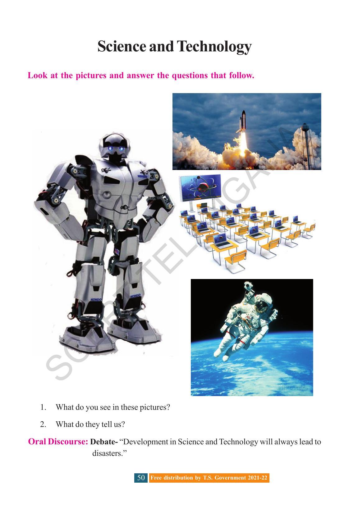TS SCERT Class 8 English (English Medium) Text Book - Page 60