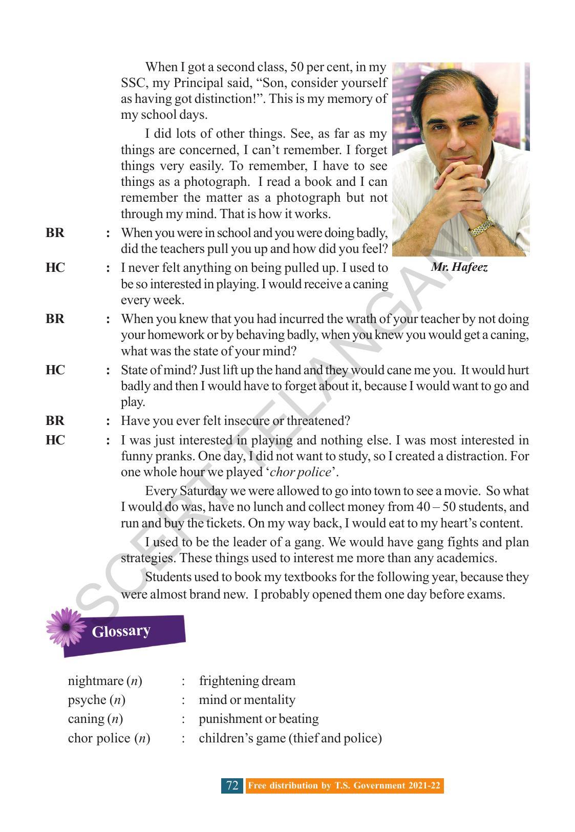TS SCERT Class 8 English (English Medium) Text Book - Page 82