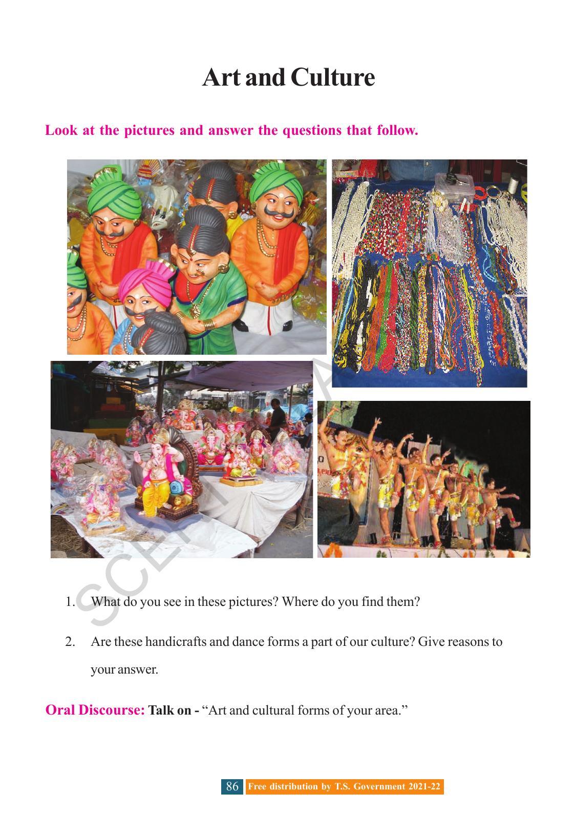 TS SCERT Class 8 English (English Medium) Text Book - Page 96