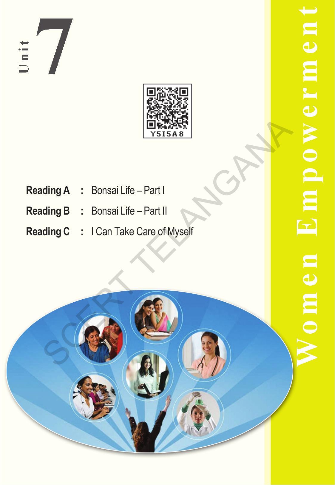 TS SCERT Class 8 English (English Medium) Text Book - Page 115
