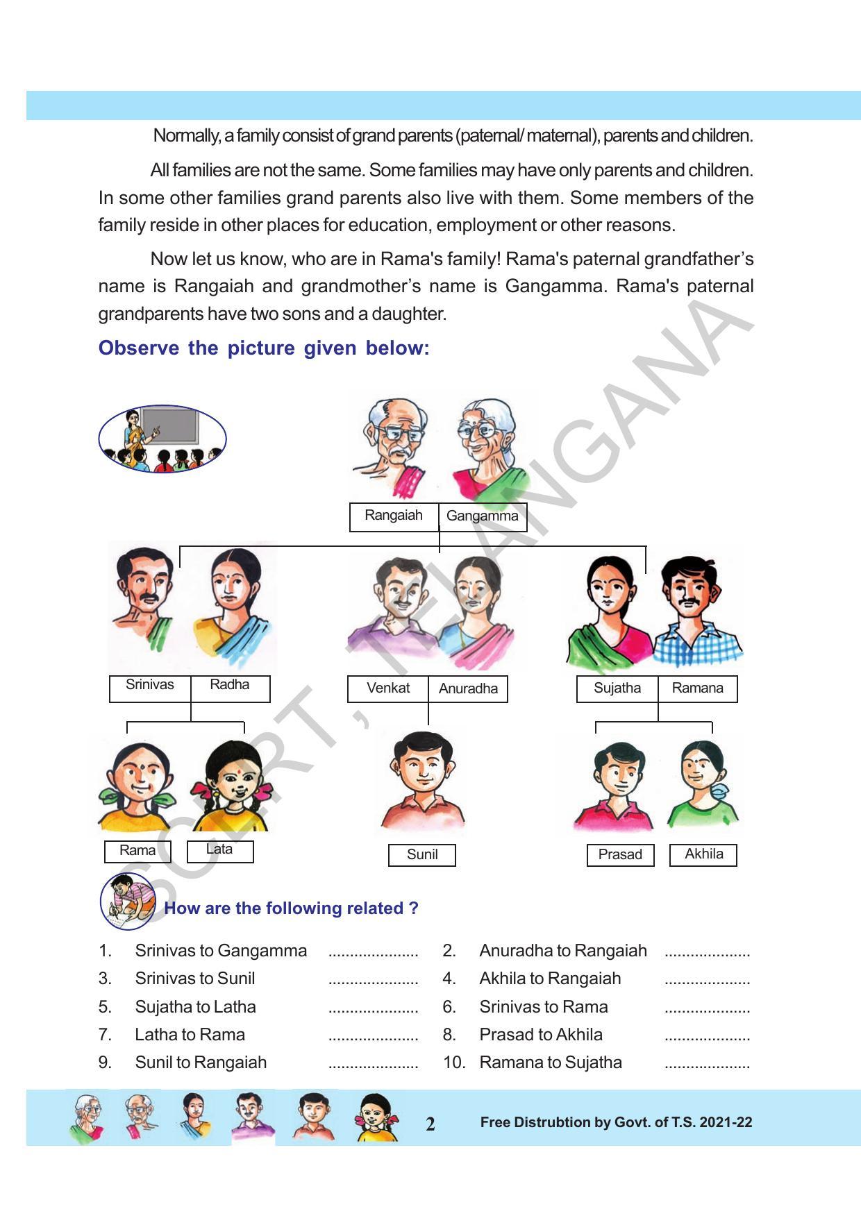 TS SCERT Class 3 Environmental Science (English Medium) Text Book - Page 13