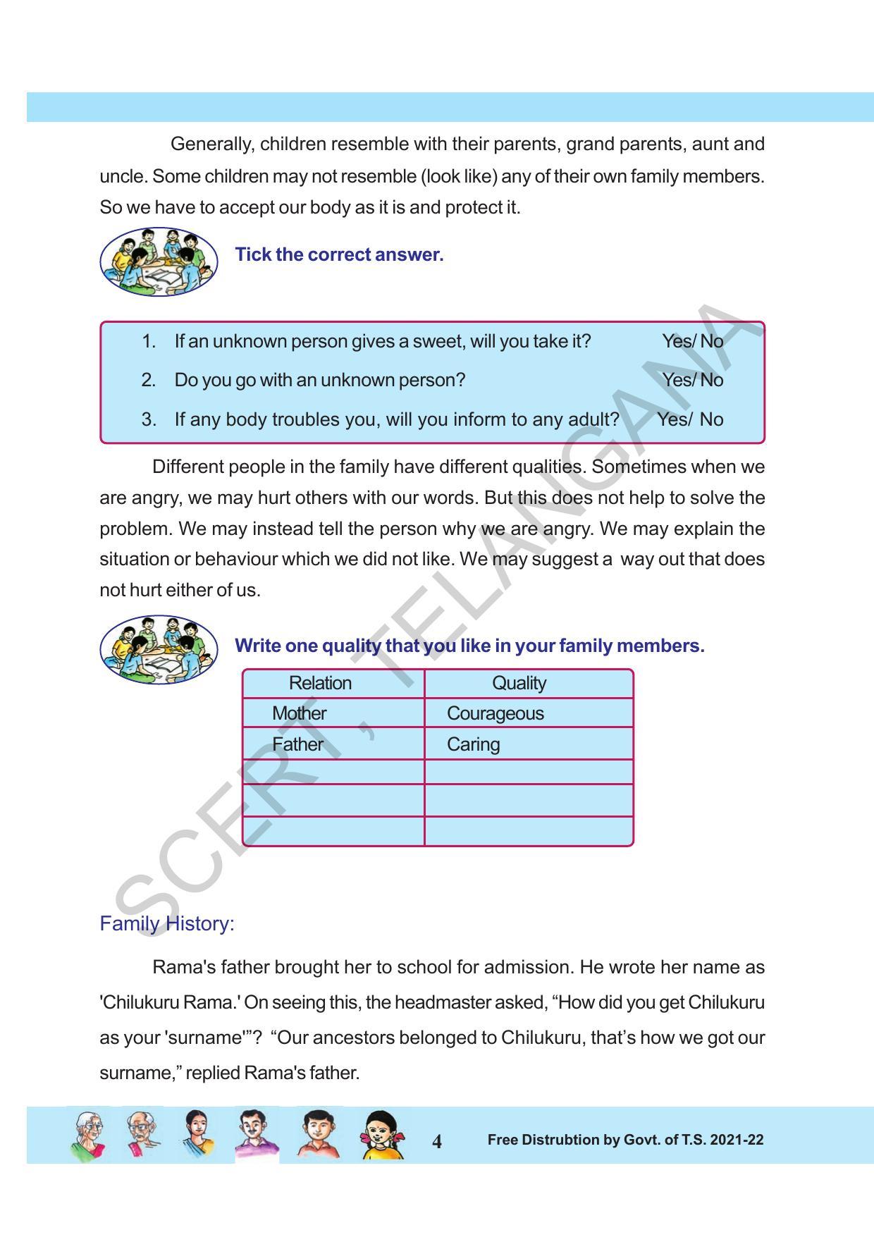 TS SCERT Class 3 Environmental Science (English Medium) Text Book - Page 15