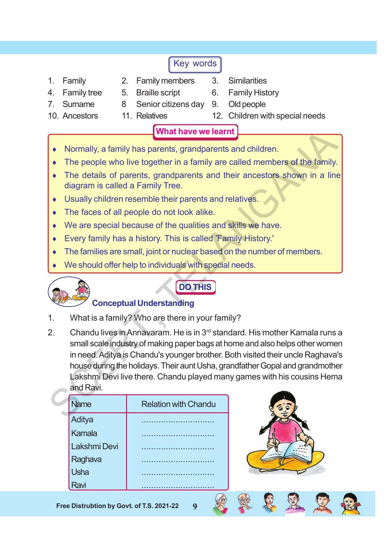 TS SCERT Class 3 Environmental Science (English Medium) Text Book - Page 20