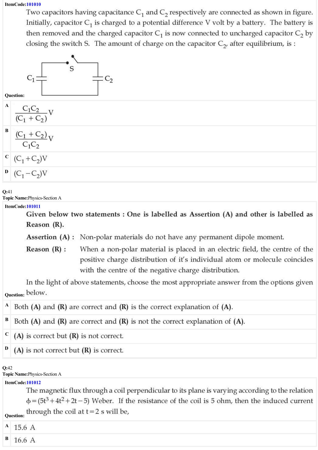 JEE Mains 2022: BTech English (Shift 1) 26-06-2022 Question Paper - Page 13