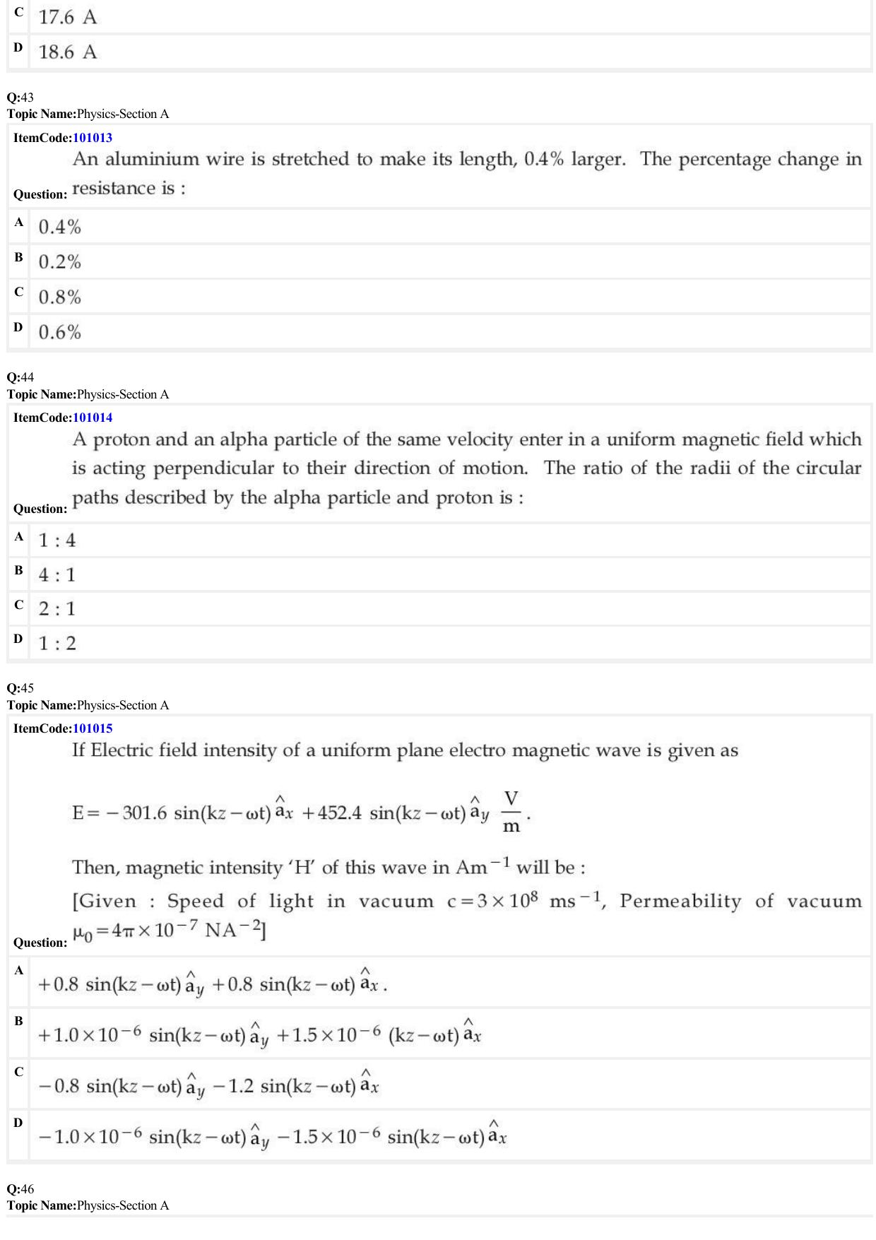 JEE Mains 2022: BTech English (Shift 1) 26-06-2022 Question Paper - Page 14