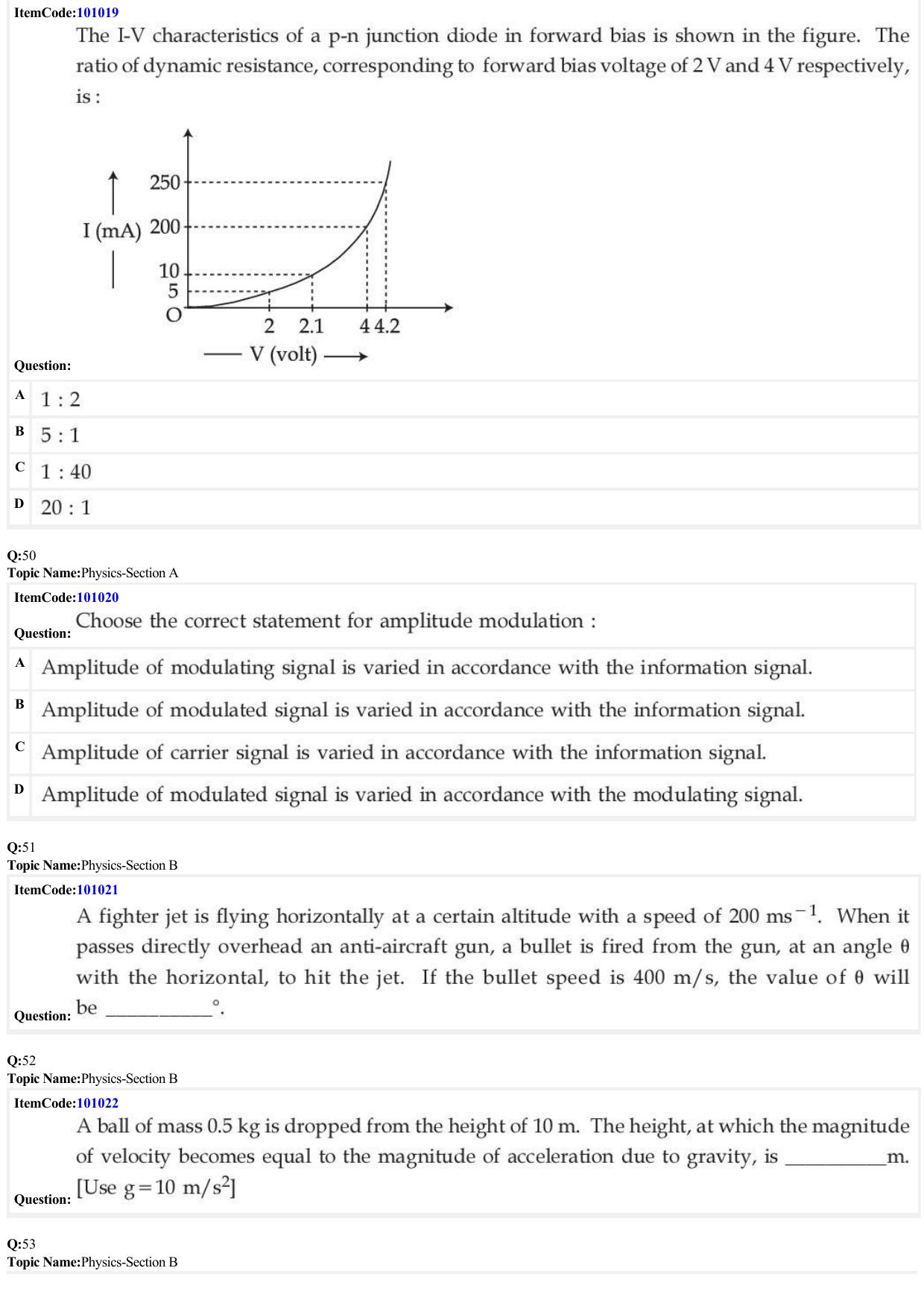 JEE Mains 2022: BTech English (Shift 1) 26-06-2022 Question Paper - Page 16