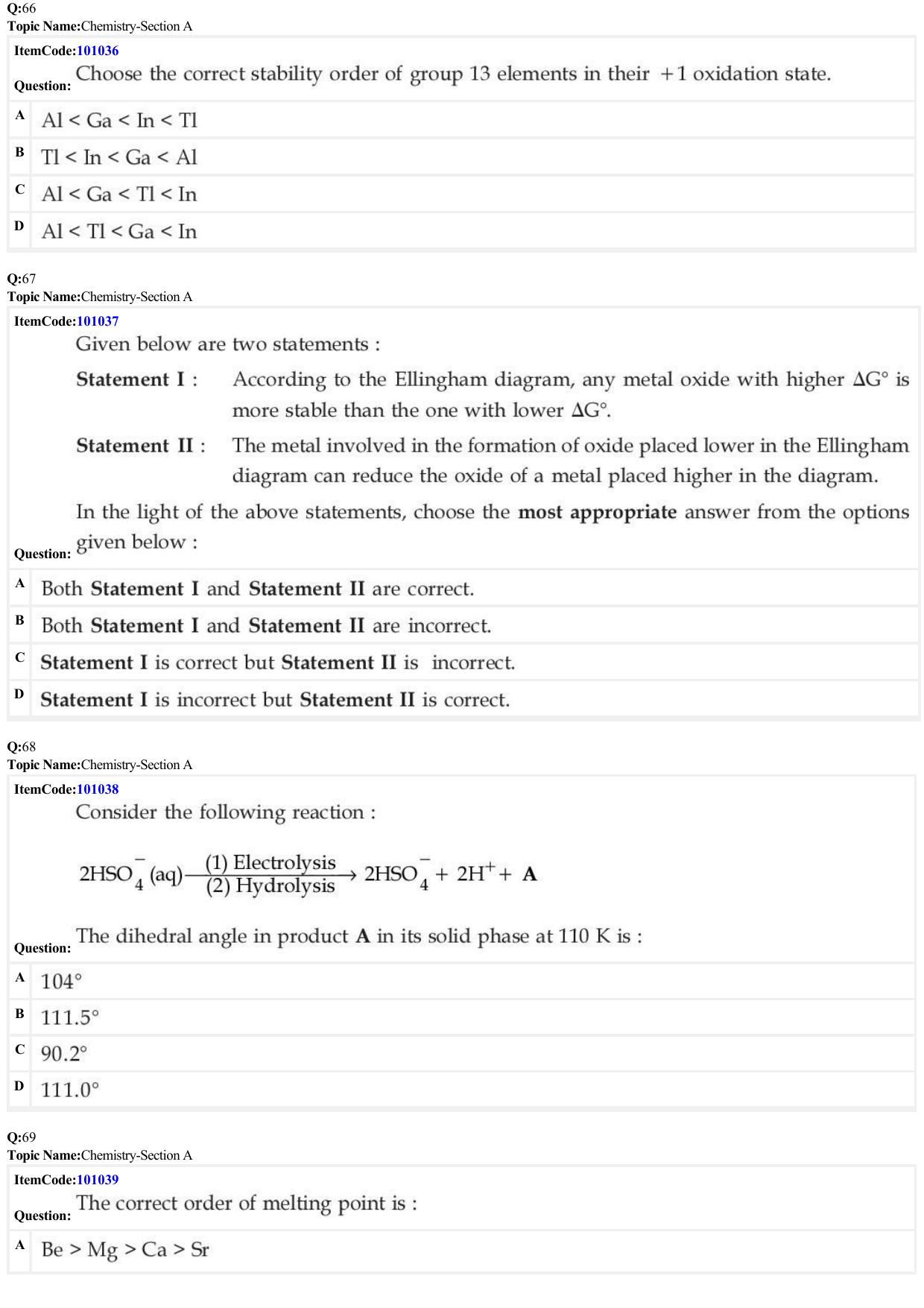 JEE Mains 2022: BTech English (Shift 1) 26-06-2022 Question Paper - Page 21