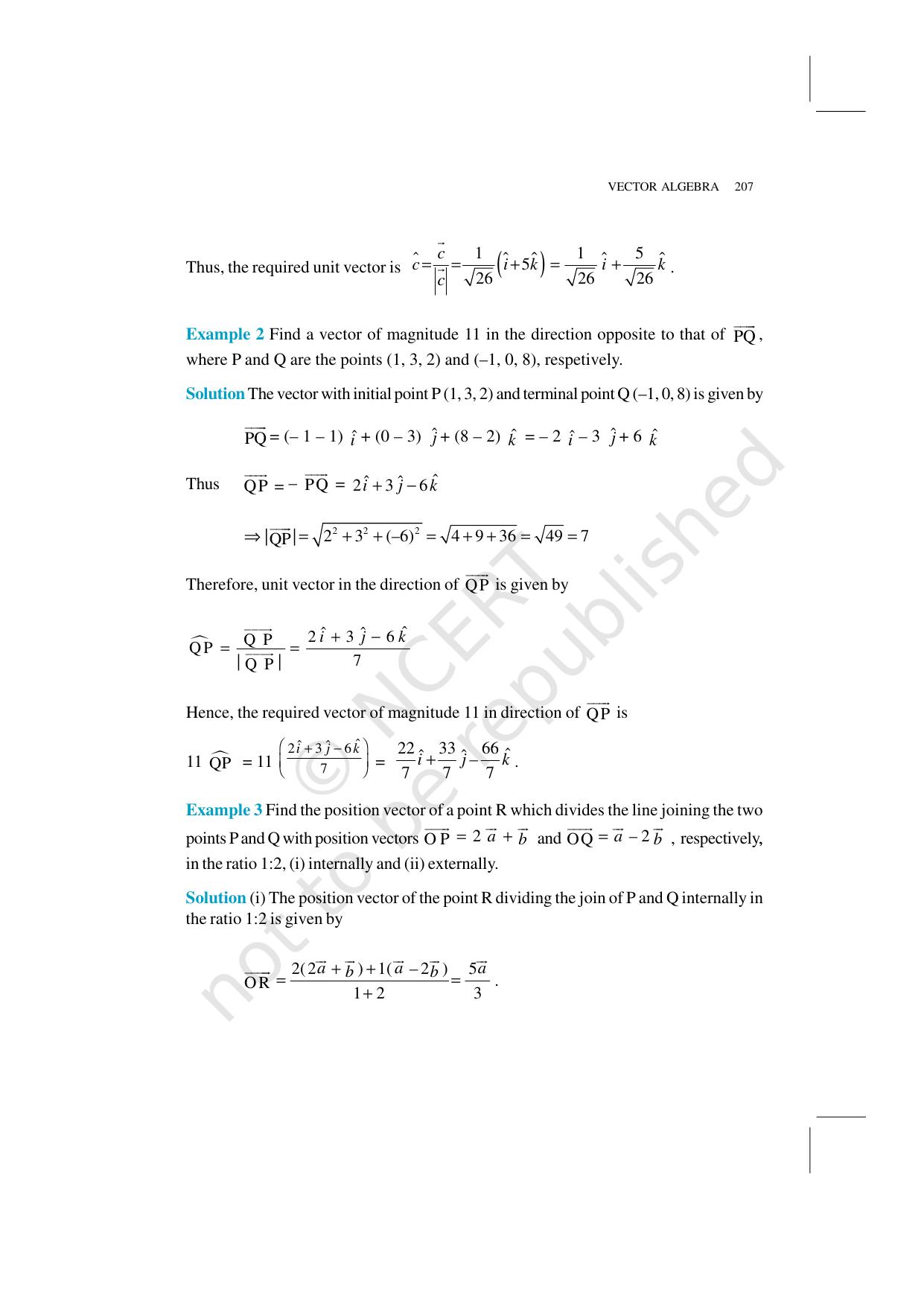 NCERT Exemplar Class 12: Mathematics Unit 10 (Vector Algebra) - Page 4