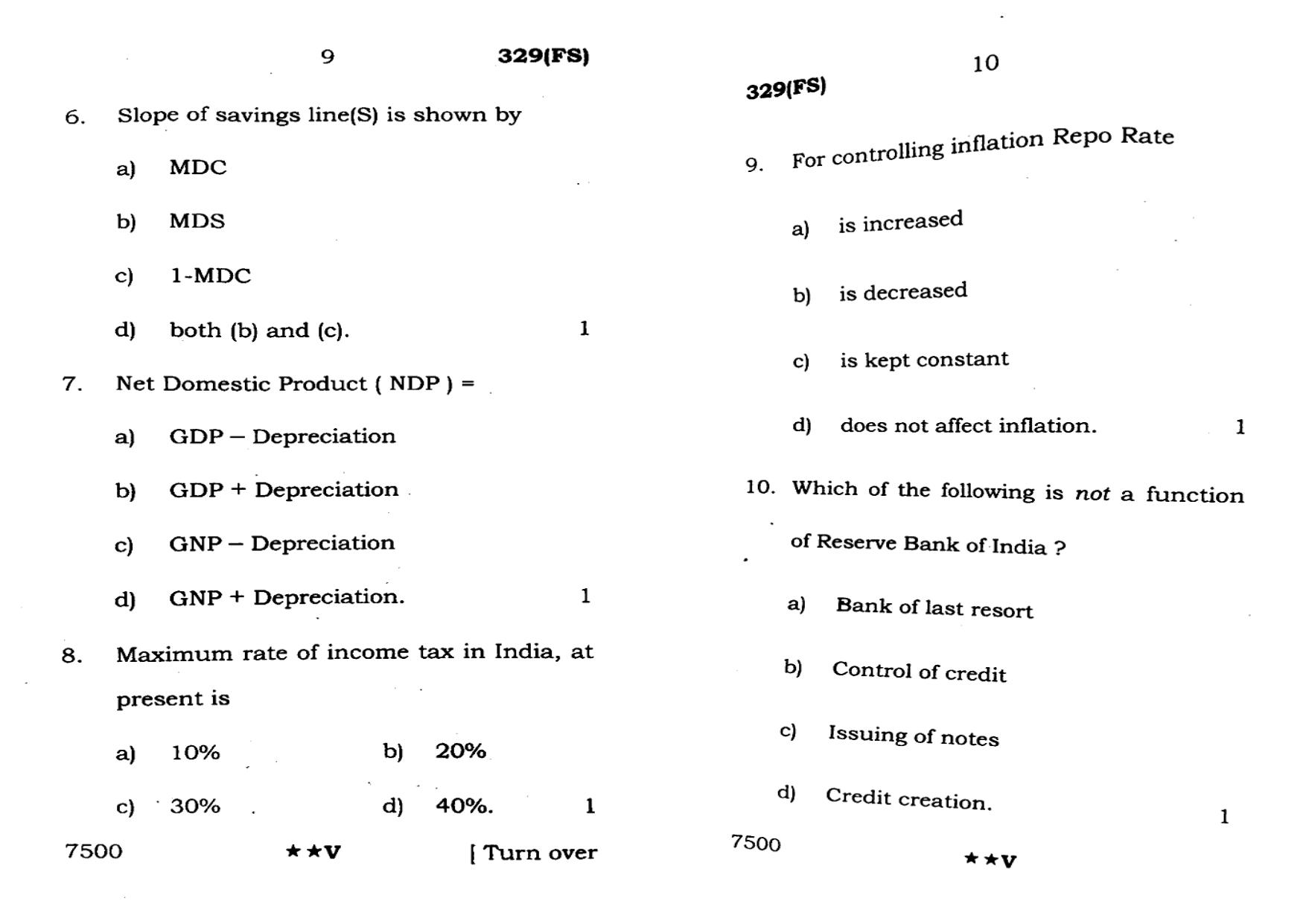 UP Board Previous Year Question Paper Class 12 Arthashastra 329 (FS) – 2022 - Page 5